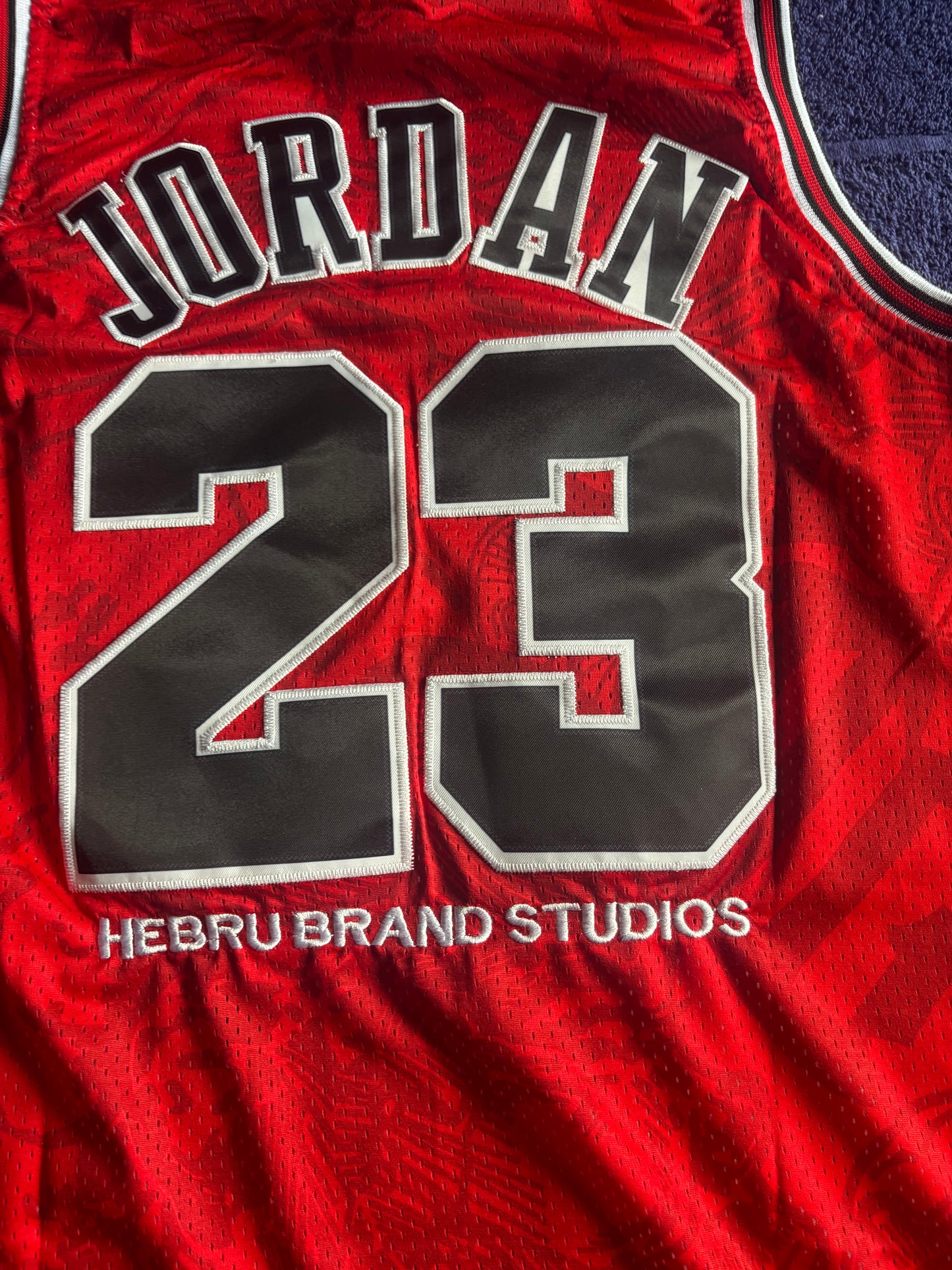 Chicago Bulls M&N NBA HardWood Classics Basketball Vest Large Jordan 23