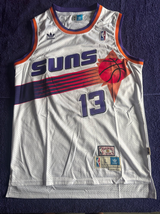Phoenix Suns M&N NBA HardWood Classics Basketball Vest Large Nash 13