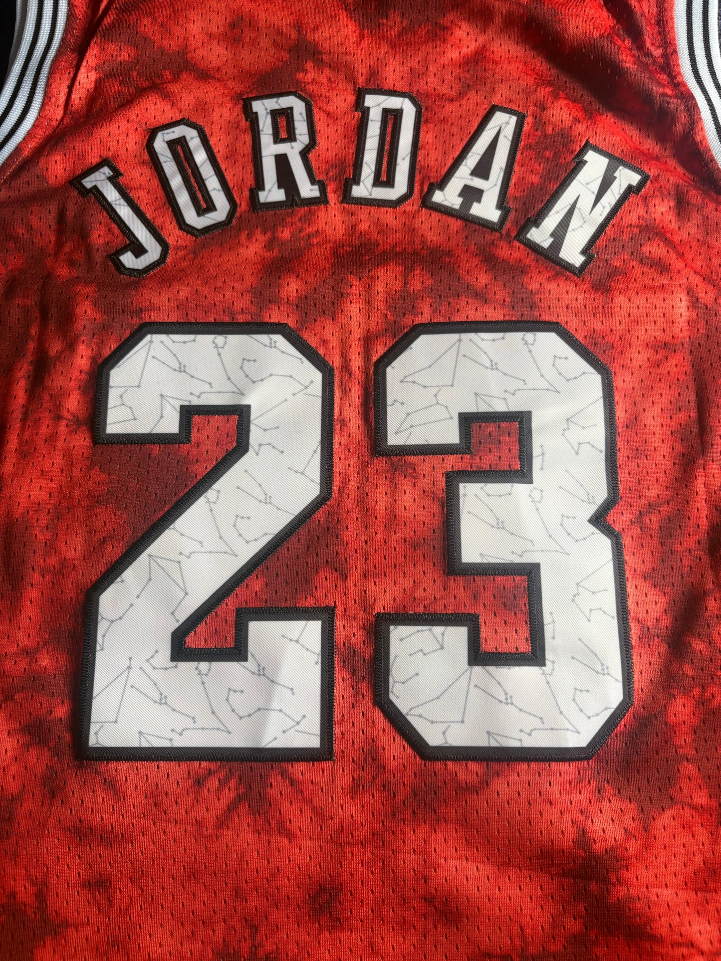 Chicago Bulls M&N NBA HardWood Classics Basketball Vest Large Jordan 23