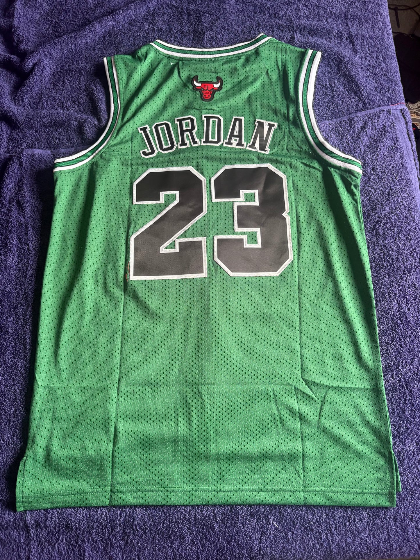 Chicago Bulls M&N NBA HardWood Classics Basketball Vest Large Jordan 23