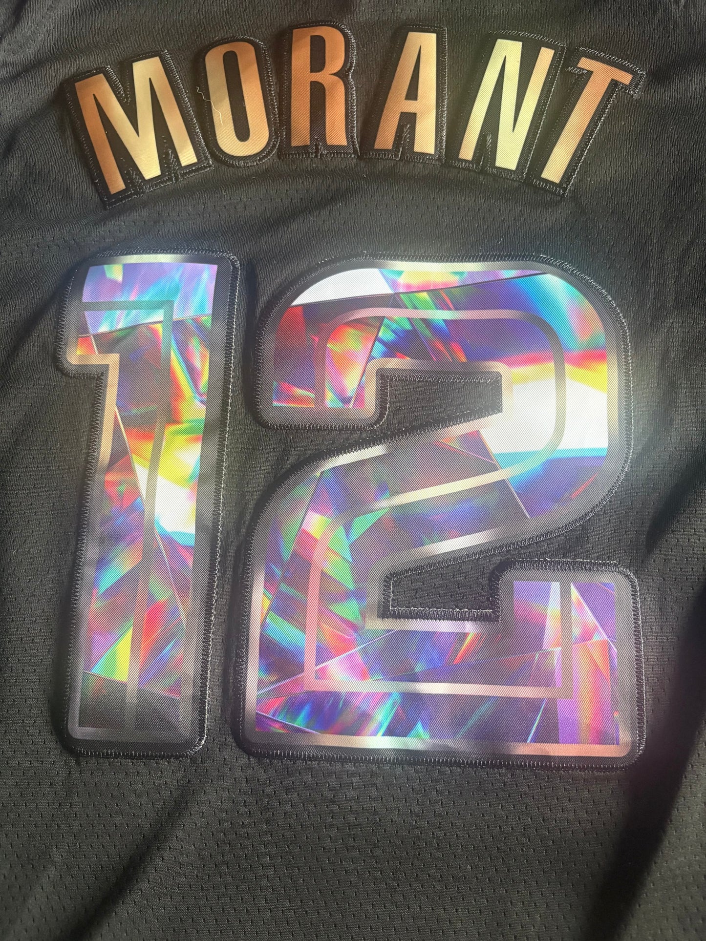 Memphis Grizzlies Fan Retro Basketball Vest Large Morant 12