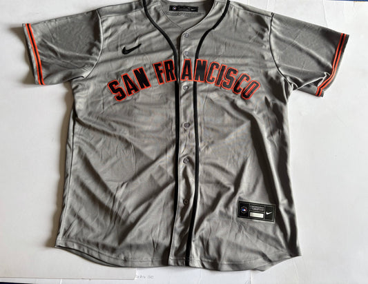 San Francisco Giants MLB Baseball Shirt Bonds 25 Grey XL