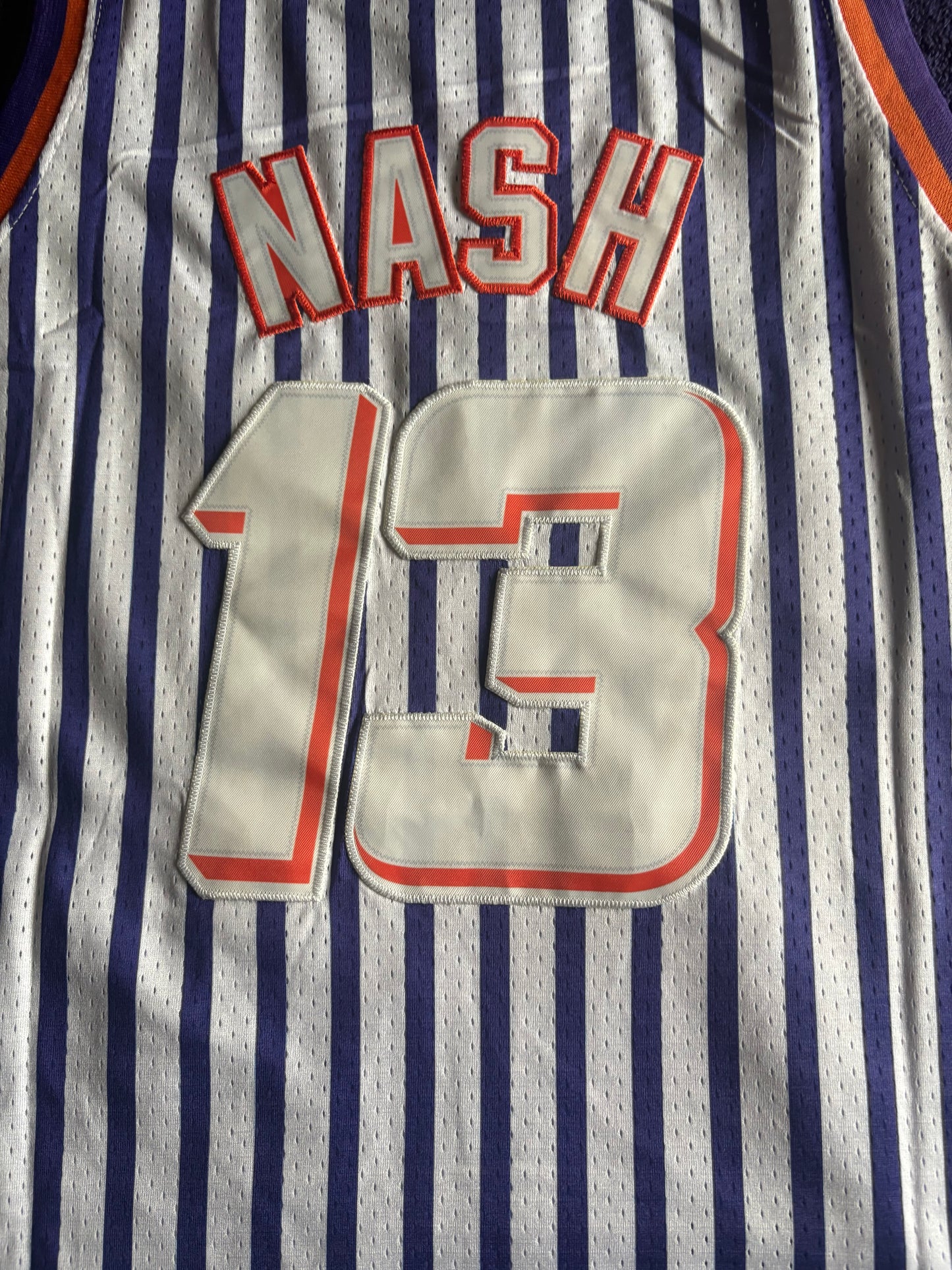 Phoenix Suns M&N NBA HardWood Classics Basketball Vest Large Nash 13