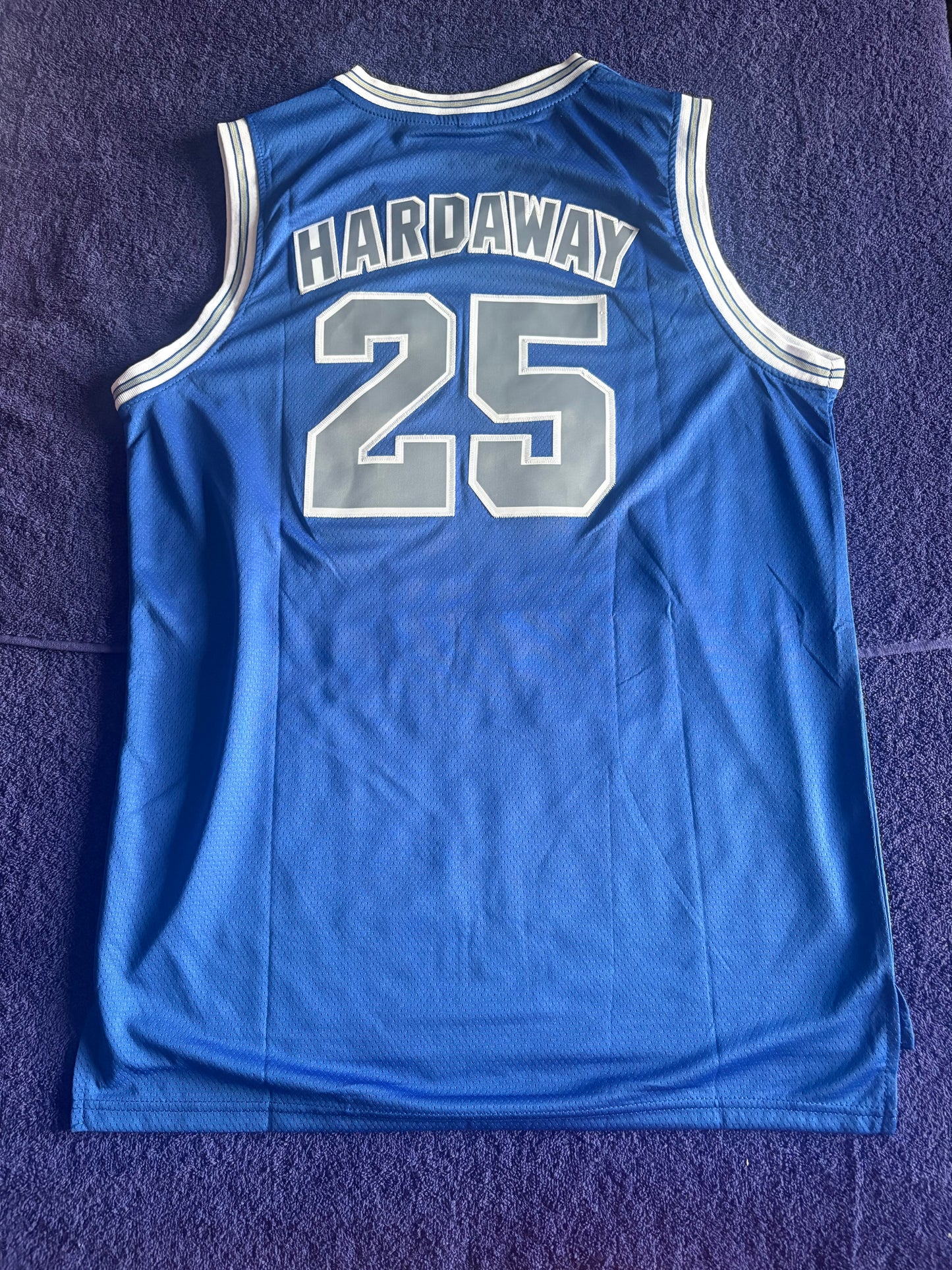 Retro Throwback NCAA Basketball Vest Large Memphis State 25 Hardaway
