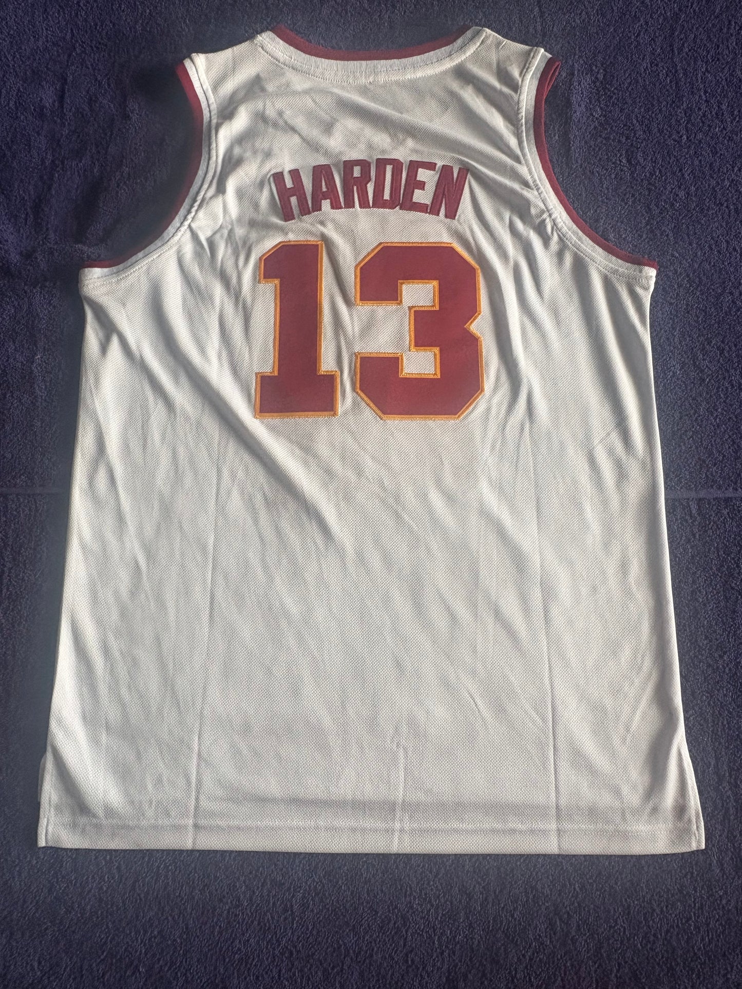 Retro Throwback NCAA Basketball Vest Large Arizona State Sun Devils 13 Harden
