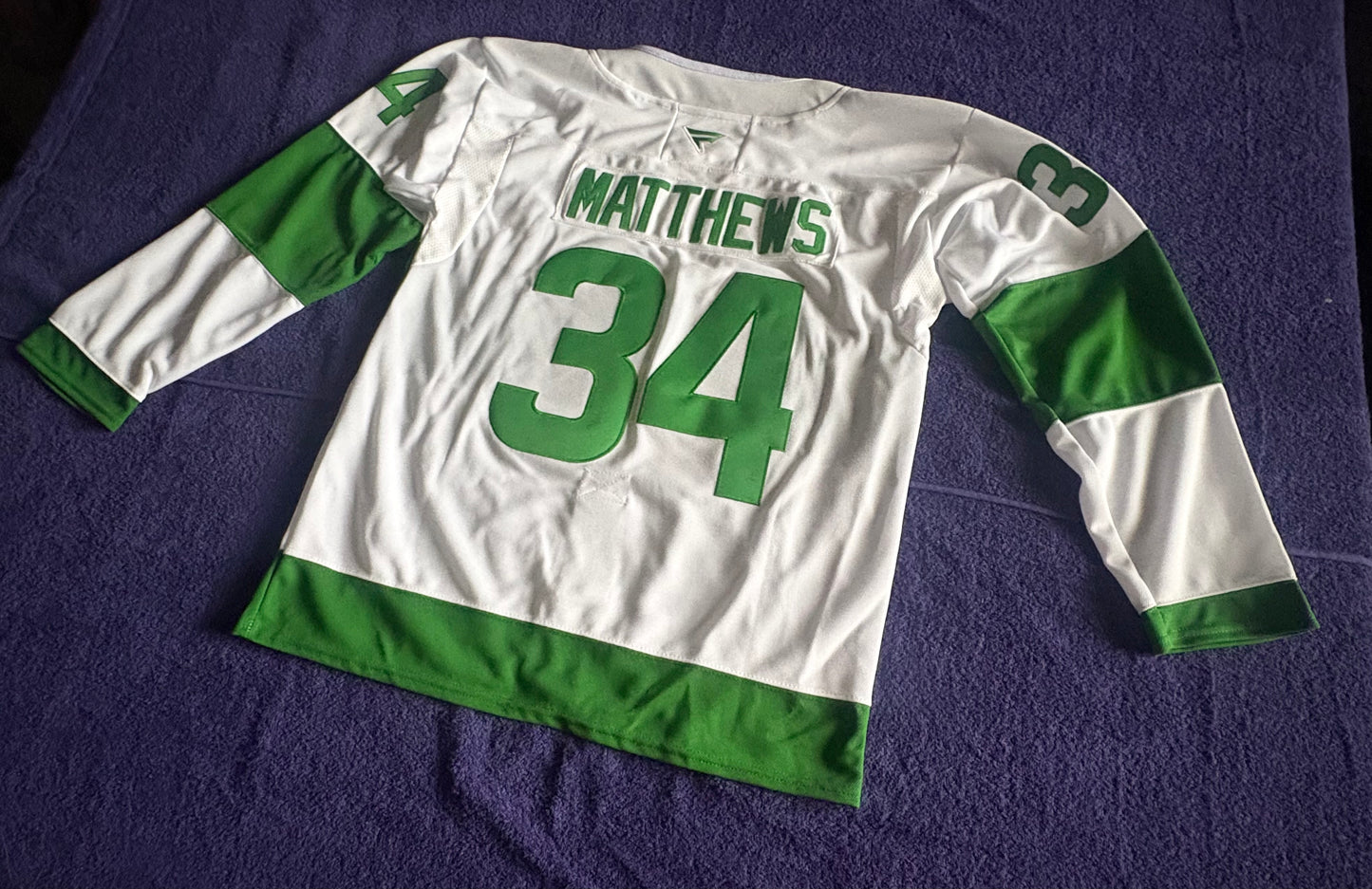 Toronto Maple Leafs NHL Shirt Size 52 St Pats Matthews 34 C