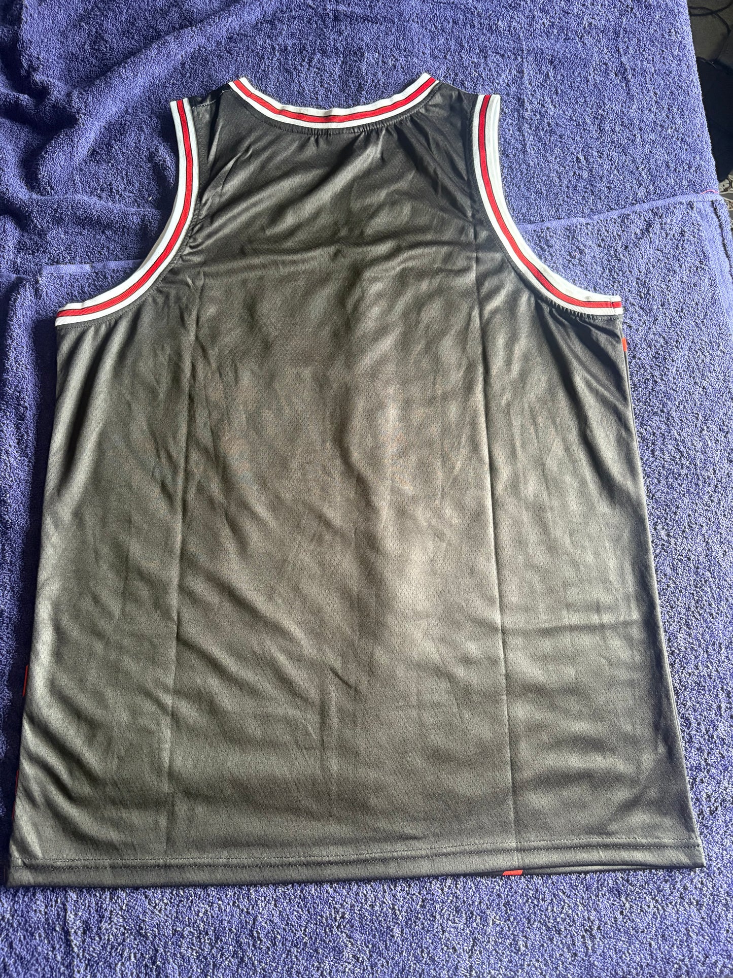 Chicago Bulls M&N NBA HardWood Classics Basketball Vest Large Jordan 23