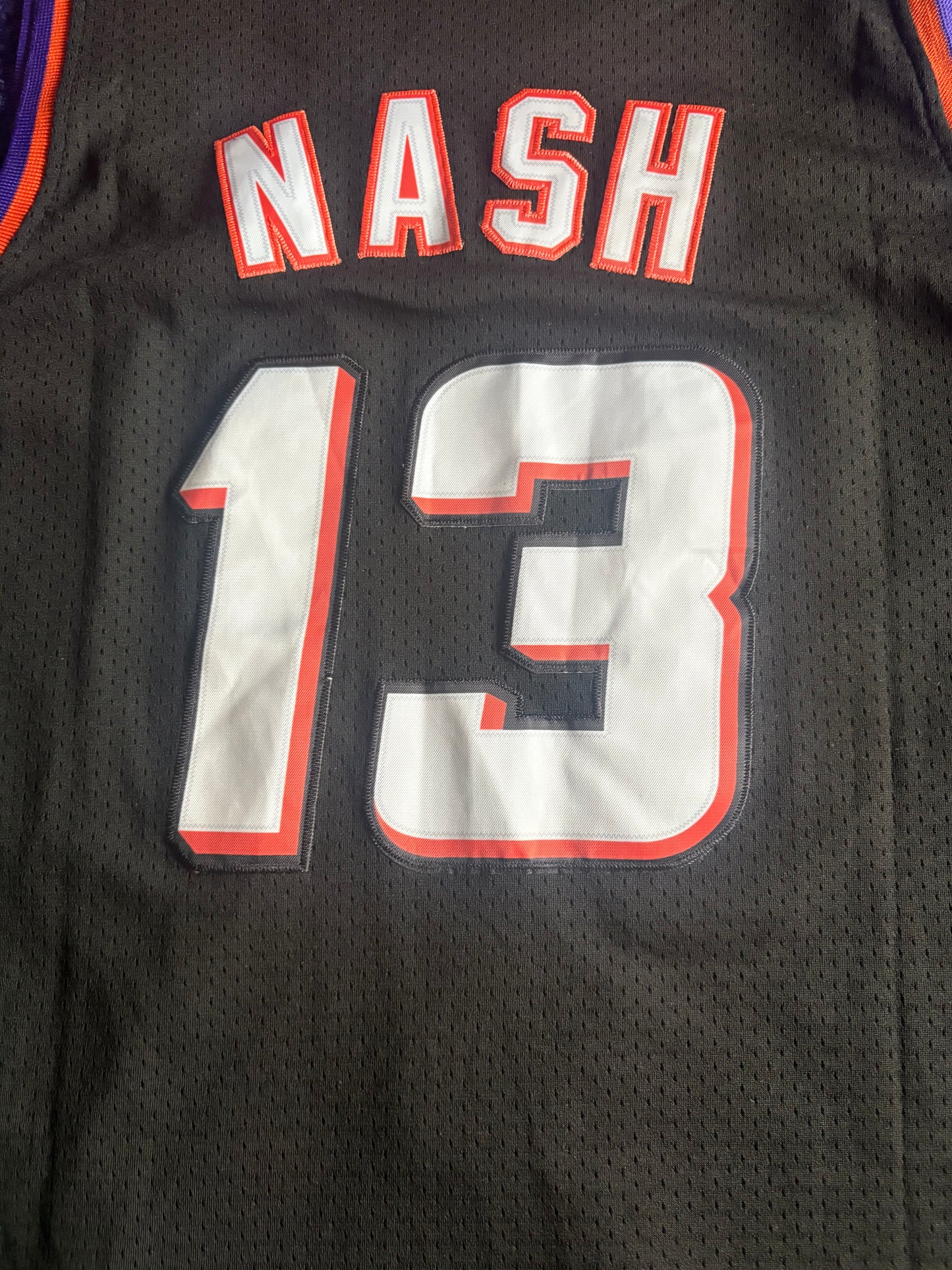 Phoenix Suns M&N NBA HardWood Classics Basketball Vest Large Nash 13