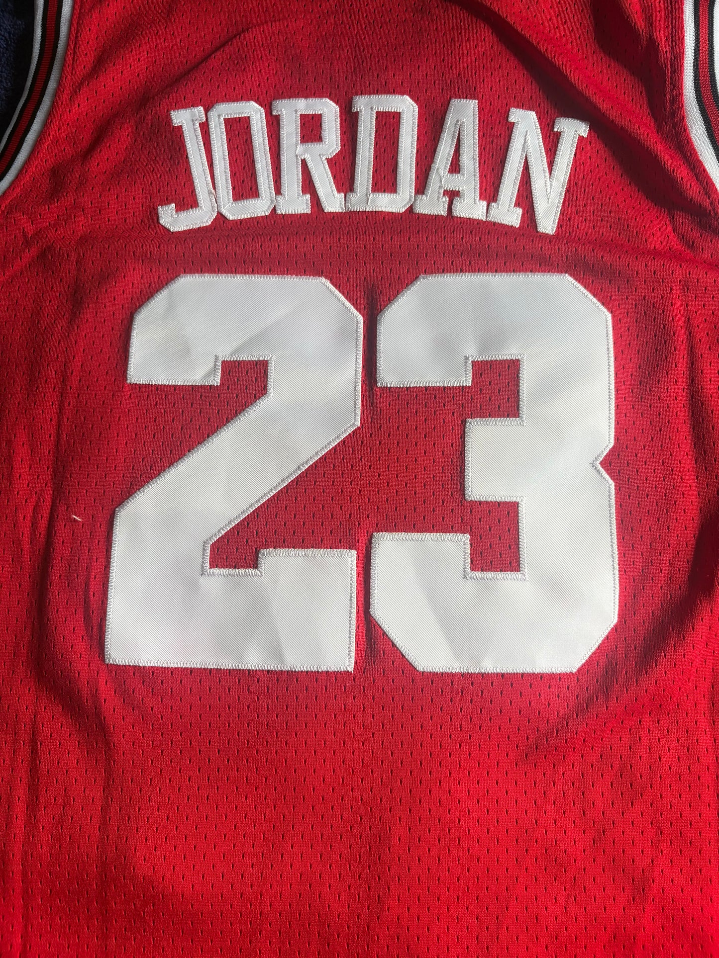 Chicago Bulls M&N NBA HardWood Classics Basketball Vest Large Jordan 23