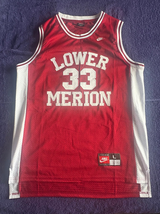Retro Throwback NCAA Basketball Vest Large Lower Merrion 33 Bryant