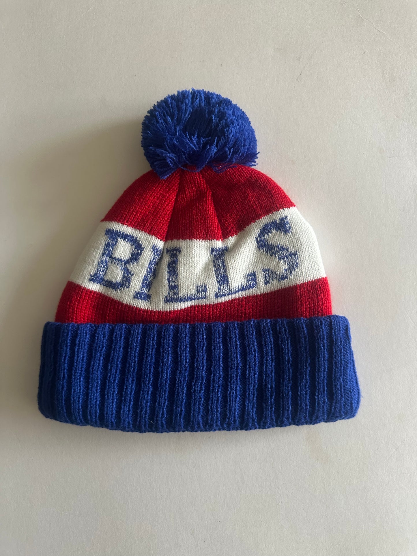 Buffalo Bills NFL Bobble Beanie Multi Colour With Tags on