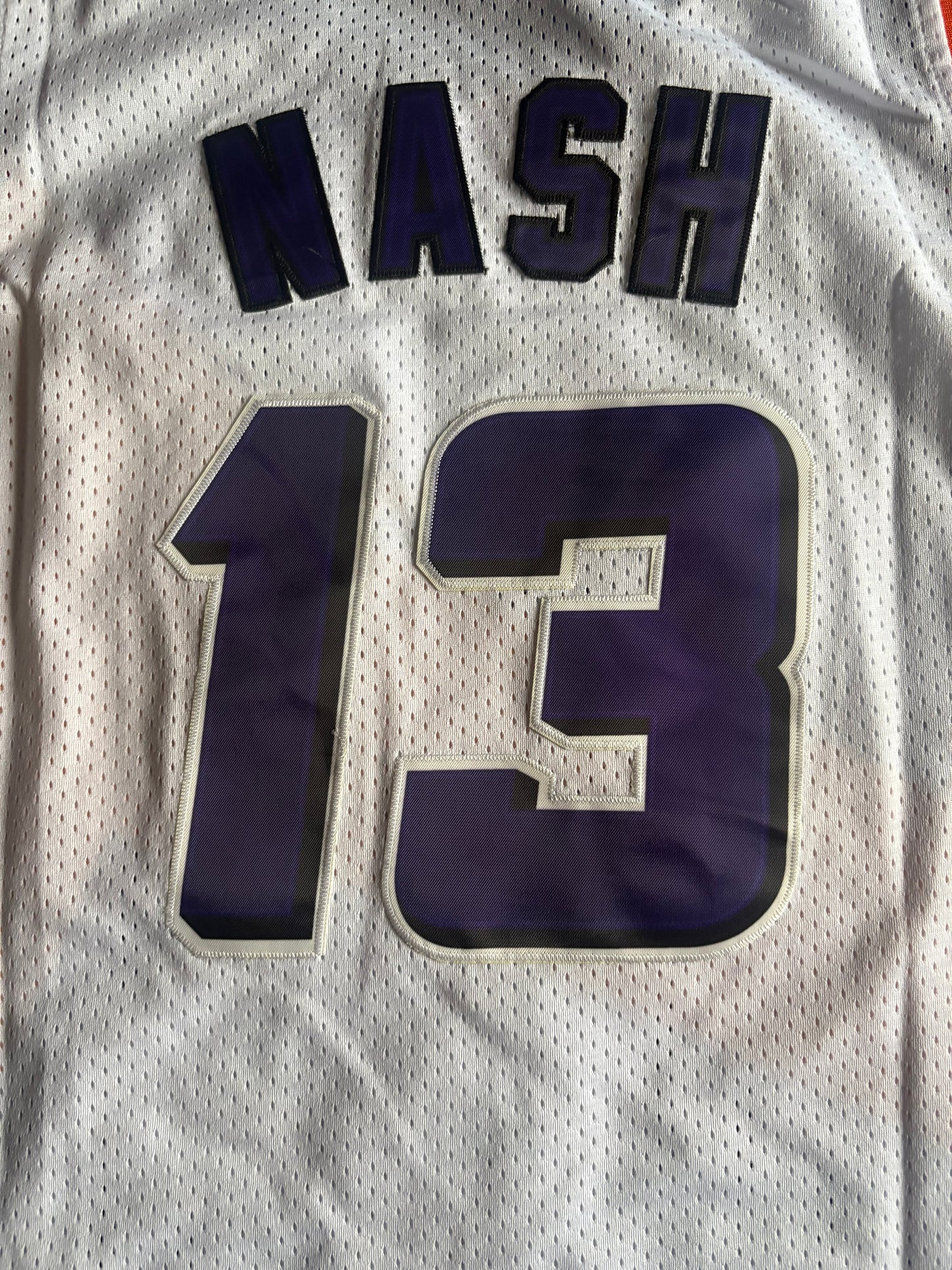 Phoenix Suns M&N NBA HardWood Classics Basketball Vest Large Nash 13