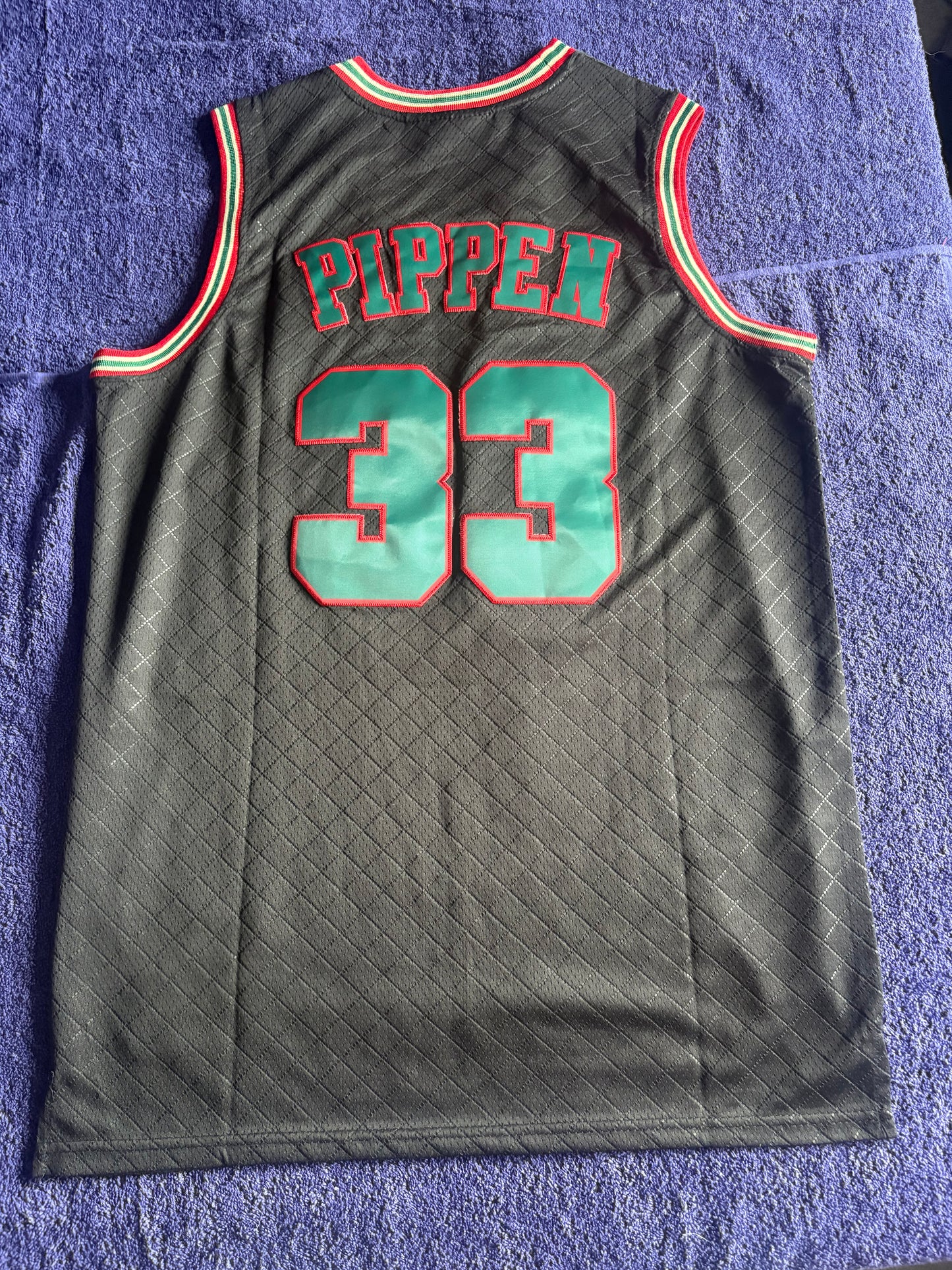 Chicago Bulls M& N NBA HardWood Classics Basketball Vest Large Pippen 33