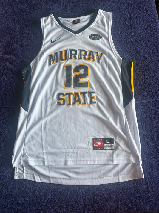 Retro Throwback NCAA Basketball Vest Large Murray State 12 Morant