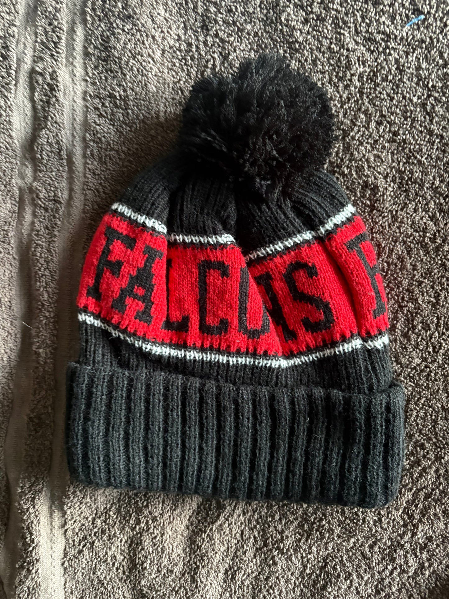 Atlanta Falcons NFL Bobble Beanie Multi Colour With Tags on