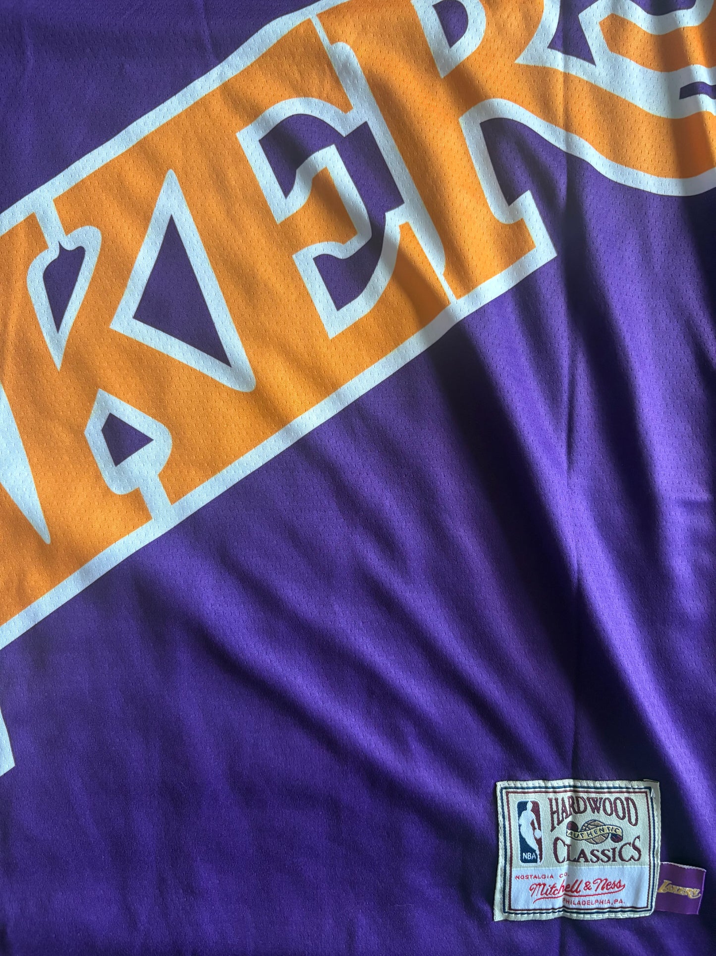 Los Angeles Lakers M&N NBA HardWood Classics Basketball Vest Large James 23