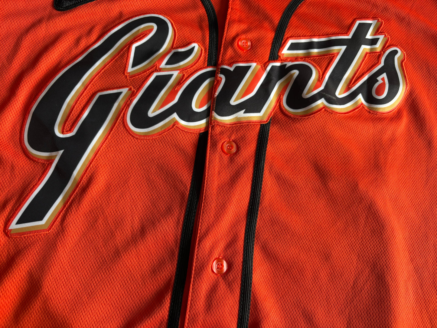 San Francisco Giants MLB Baseball Shirt Posey 28 XL Orange
