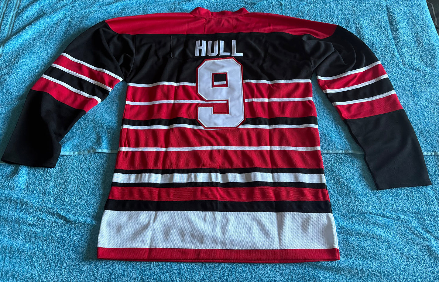 Chicago Blackhawks CCM Red & Black Hull 9 Large