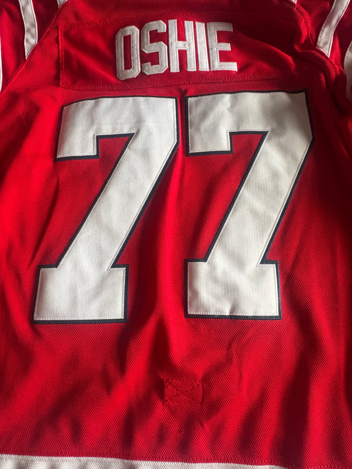 CCM Reebok Washington Capitals NHL Hockey Shirt Size 50 Oshie 77