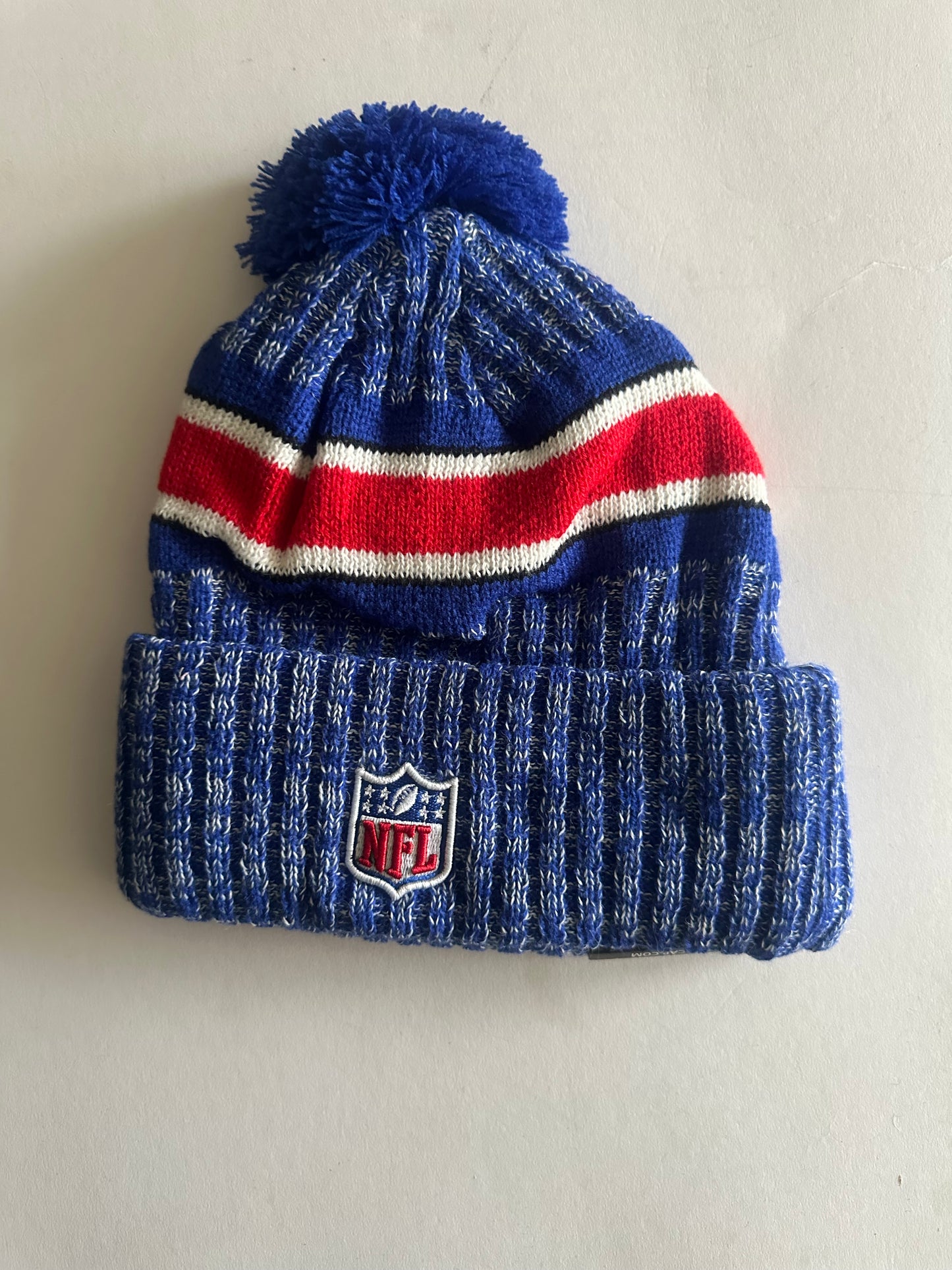 Buffalo Bills NFL Bobble Beanie Multi Colour With Tags on
