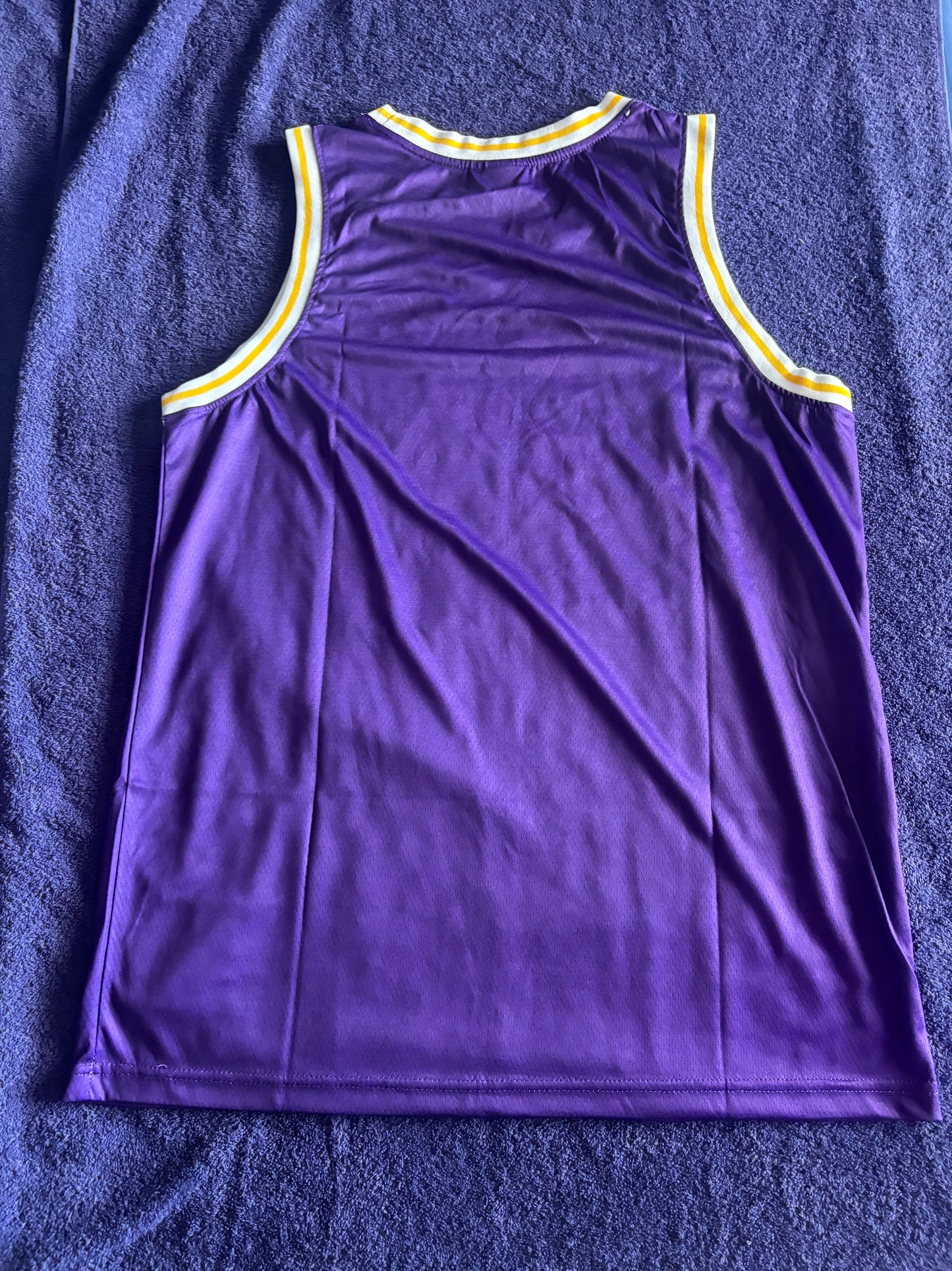 Los Angeles Lakers M&N NBA HardWood Classics Basketball Vest Large