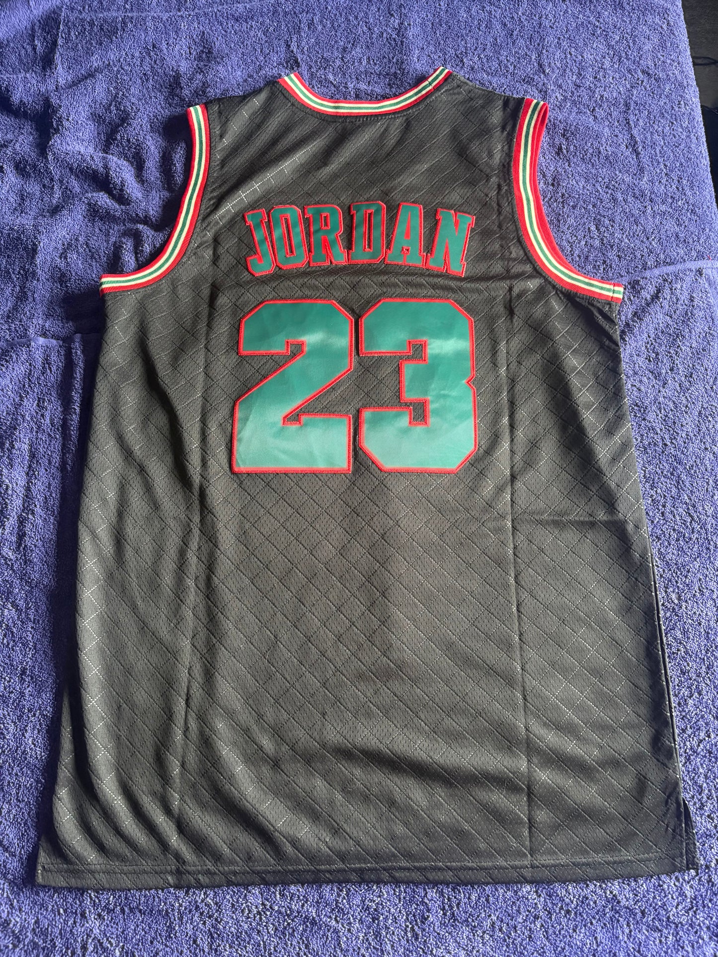 Chicago Bulls M&N NBA HardWood Classics Basketball Vest Large Jordan 23