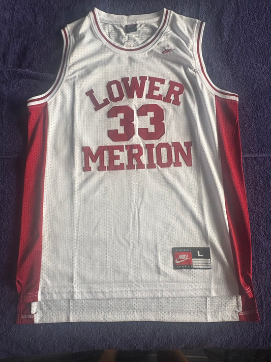 Retro Throwback NCAA Basketball Vest Large Lower Merrion 33 Bryant