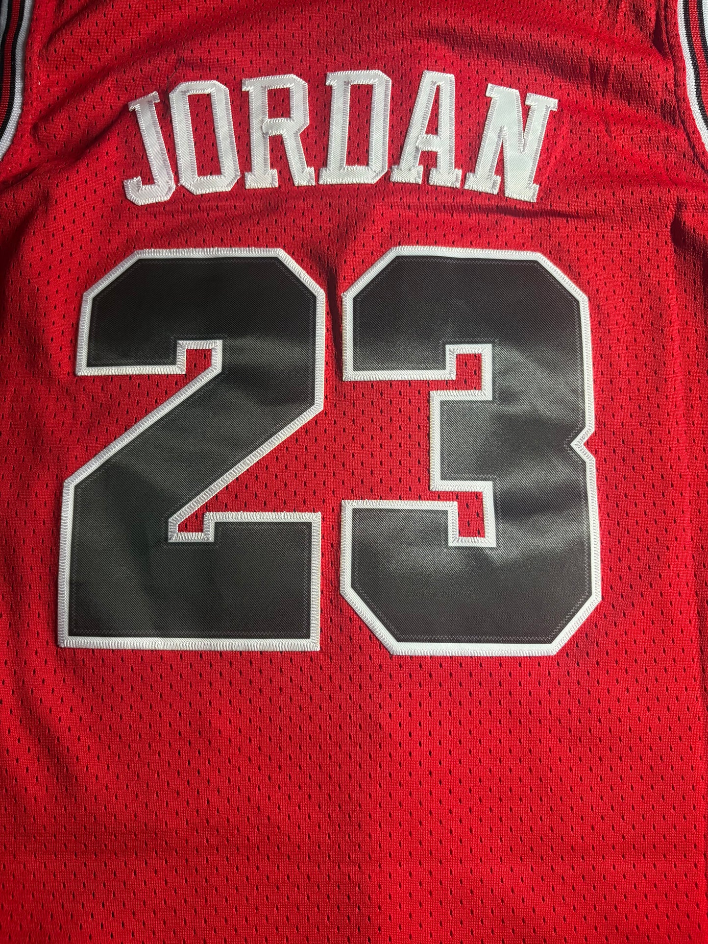 Chicago Bulls M&N NBA HardWood Classics Basketball Vest Large Jordan 23