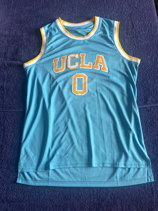 Retro Throwback NCAA Basketball Vest Large UCLA Bruins 0 Westbrook