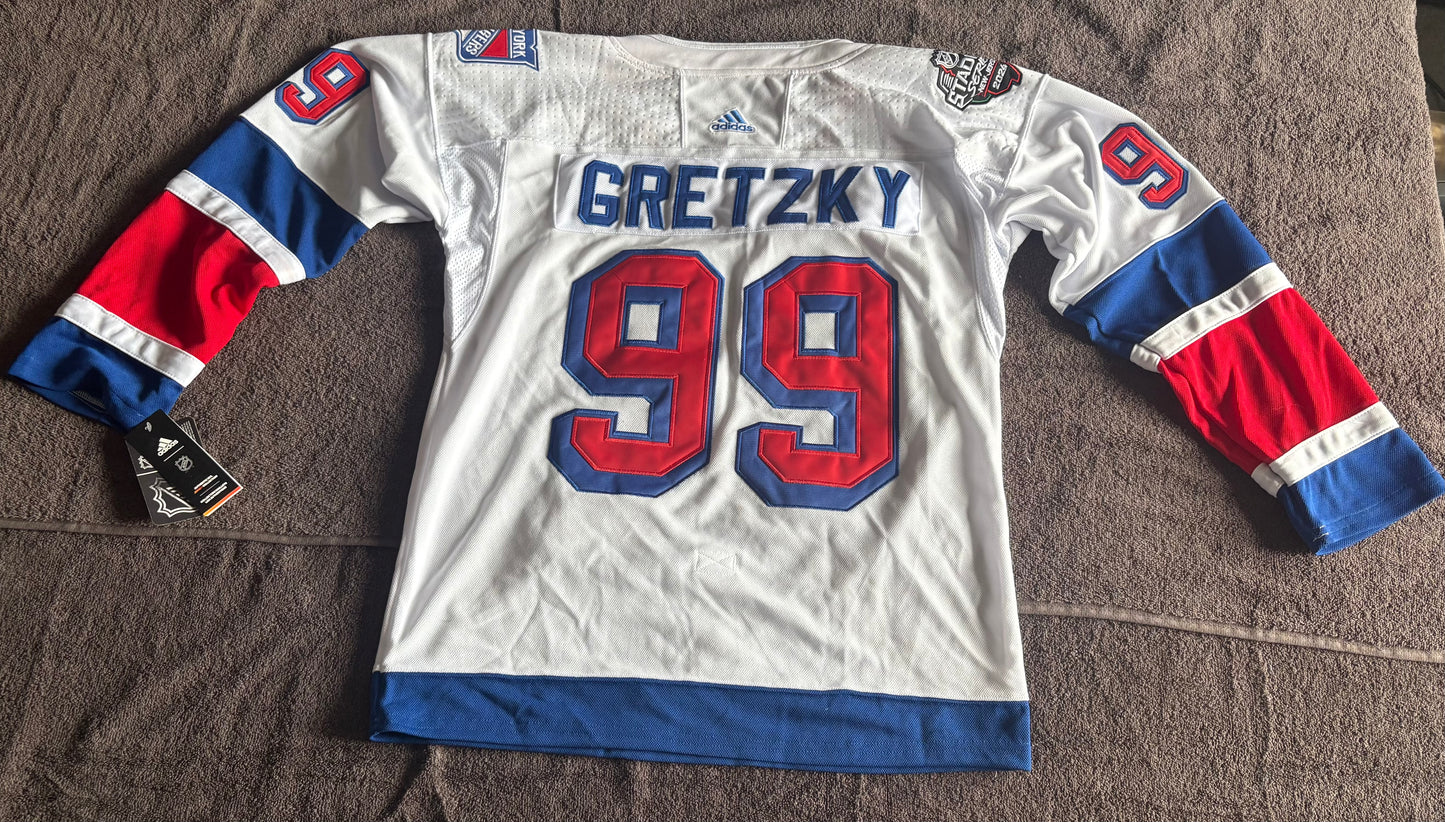 New York Rangers NHL Shirt Size Large Gretzky 99 C White