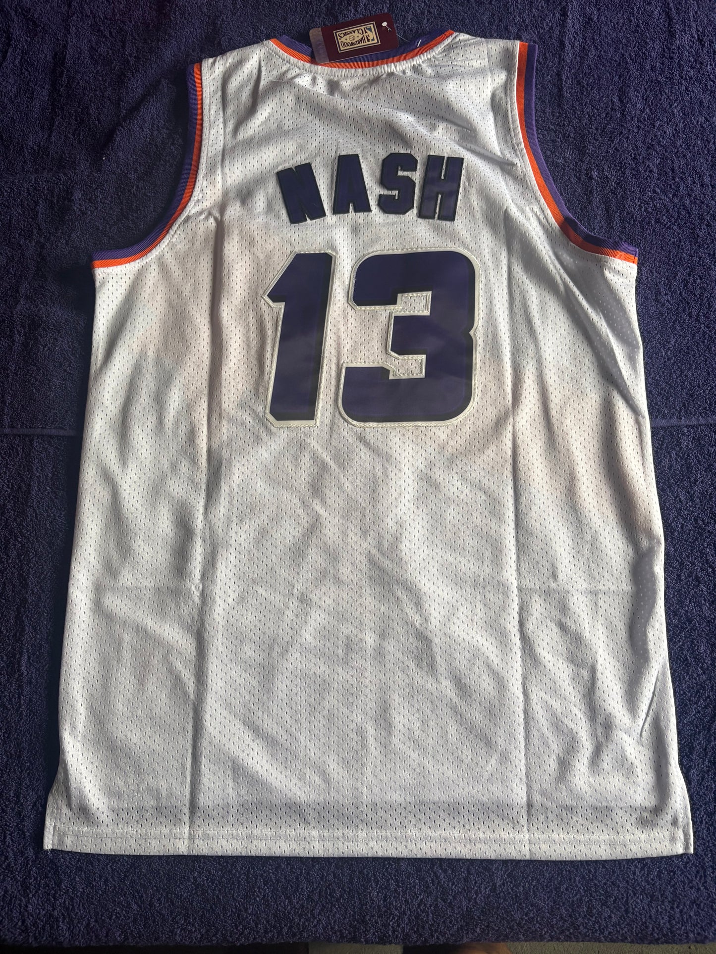Phoenix Suns M&N NBA HardWood Classics Basketball Vest Large Nash 13