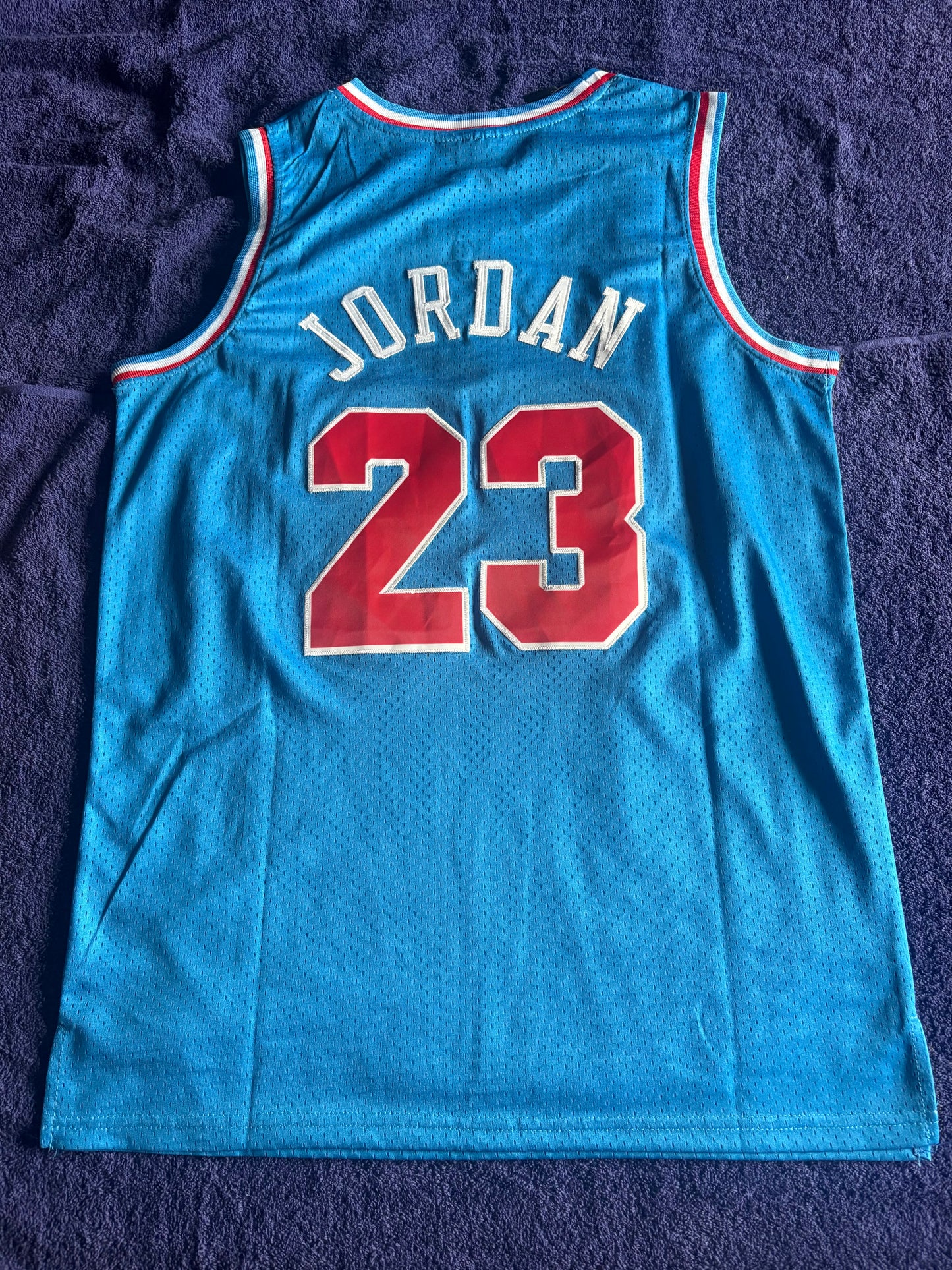 All Star M&N NBA HardWood Classics Basketball Vest Large Jordan 23