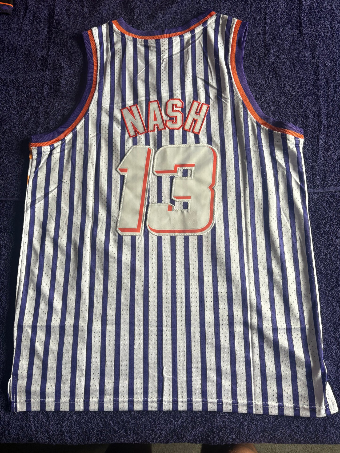 Phoenix Suns M&N NBA HardWood Classics Basketball Vest Large Nash 13