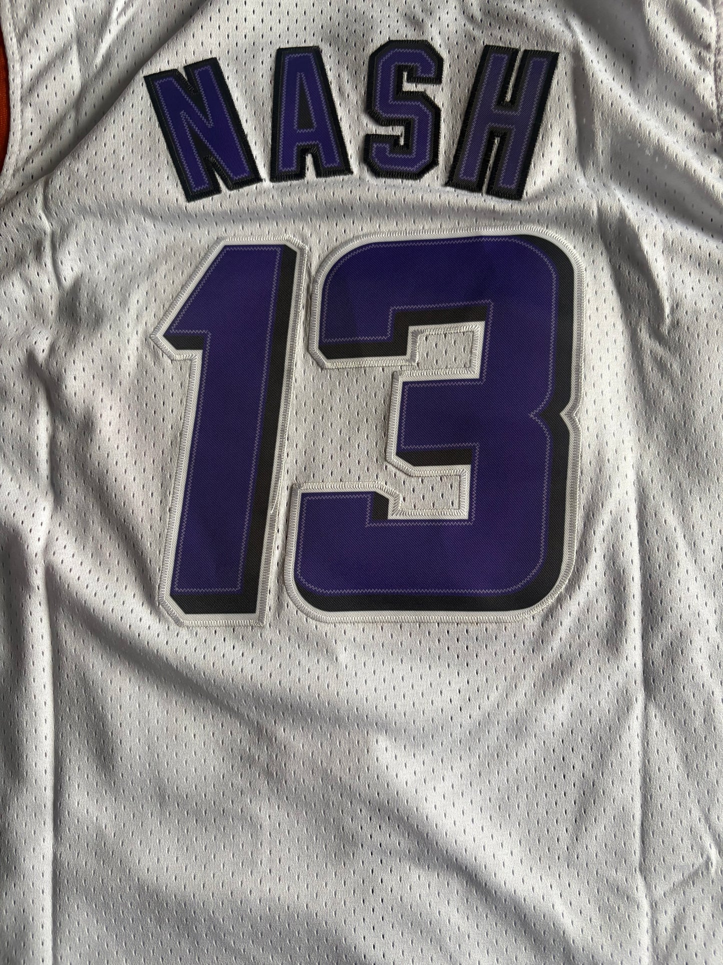 Phoenix Suns M&N NBA HardWood Classics Basketball Vest Large Nash 13