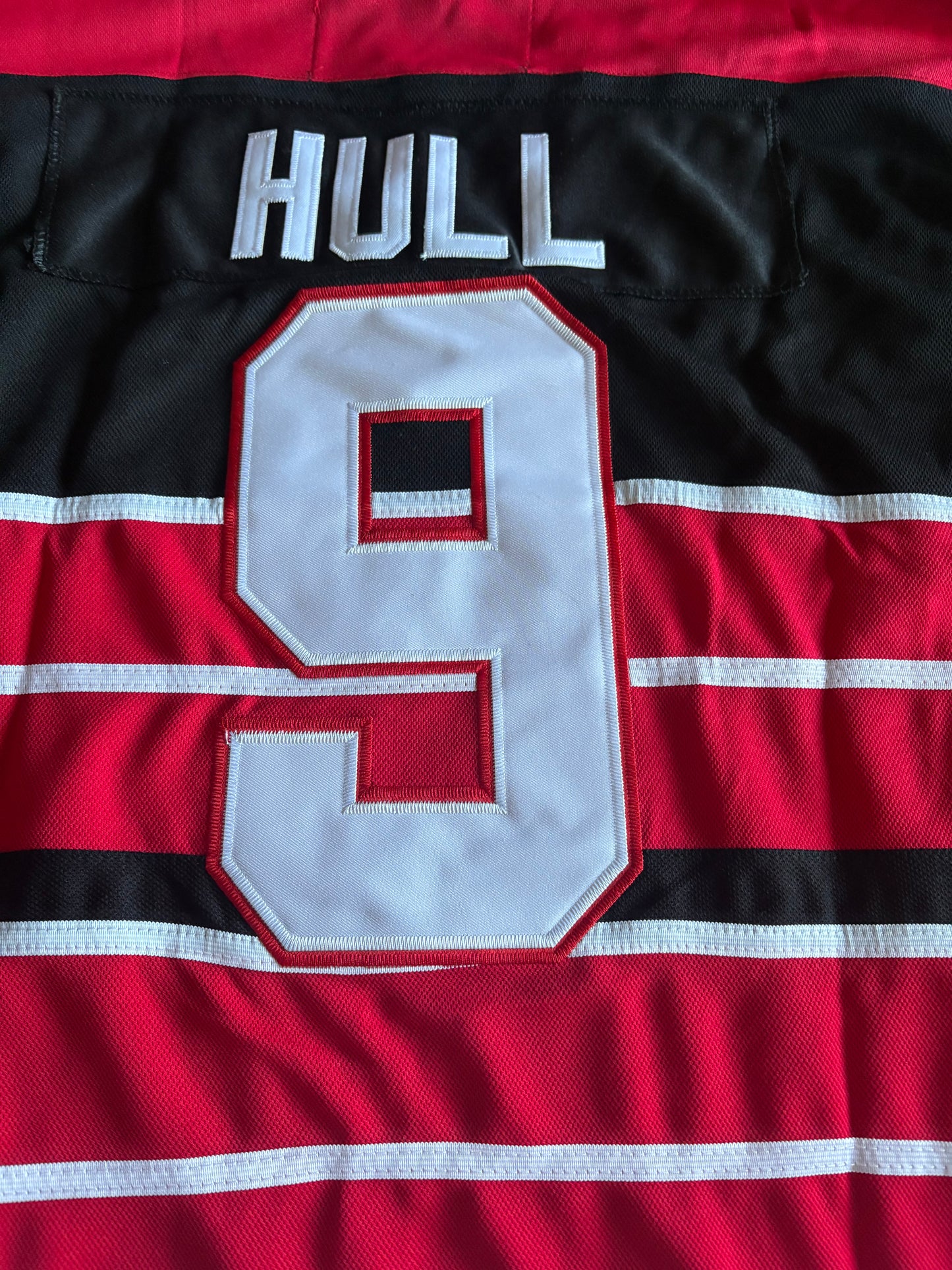 Chicago Blackhawks CCM Red & Black Hull 9 Large