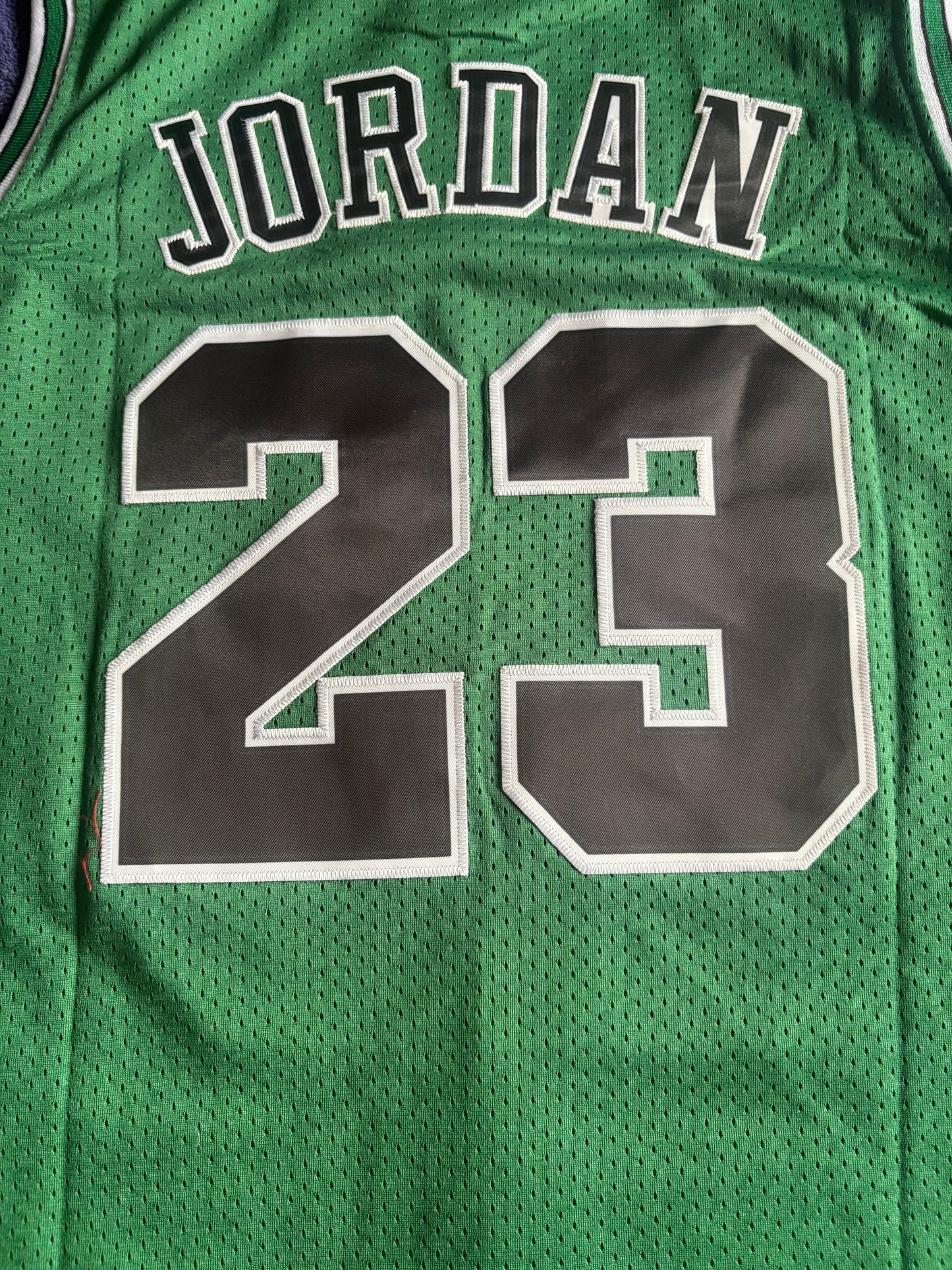 Chicago Bulls M&N NBA HardWood Classics Basketball Vest Large Jordan 23