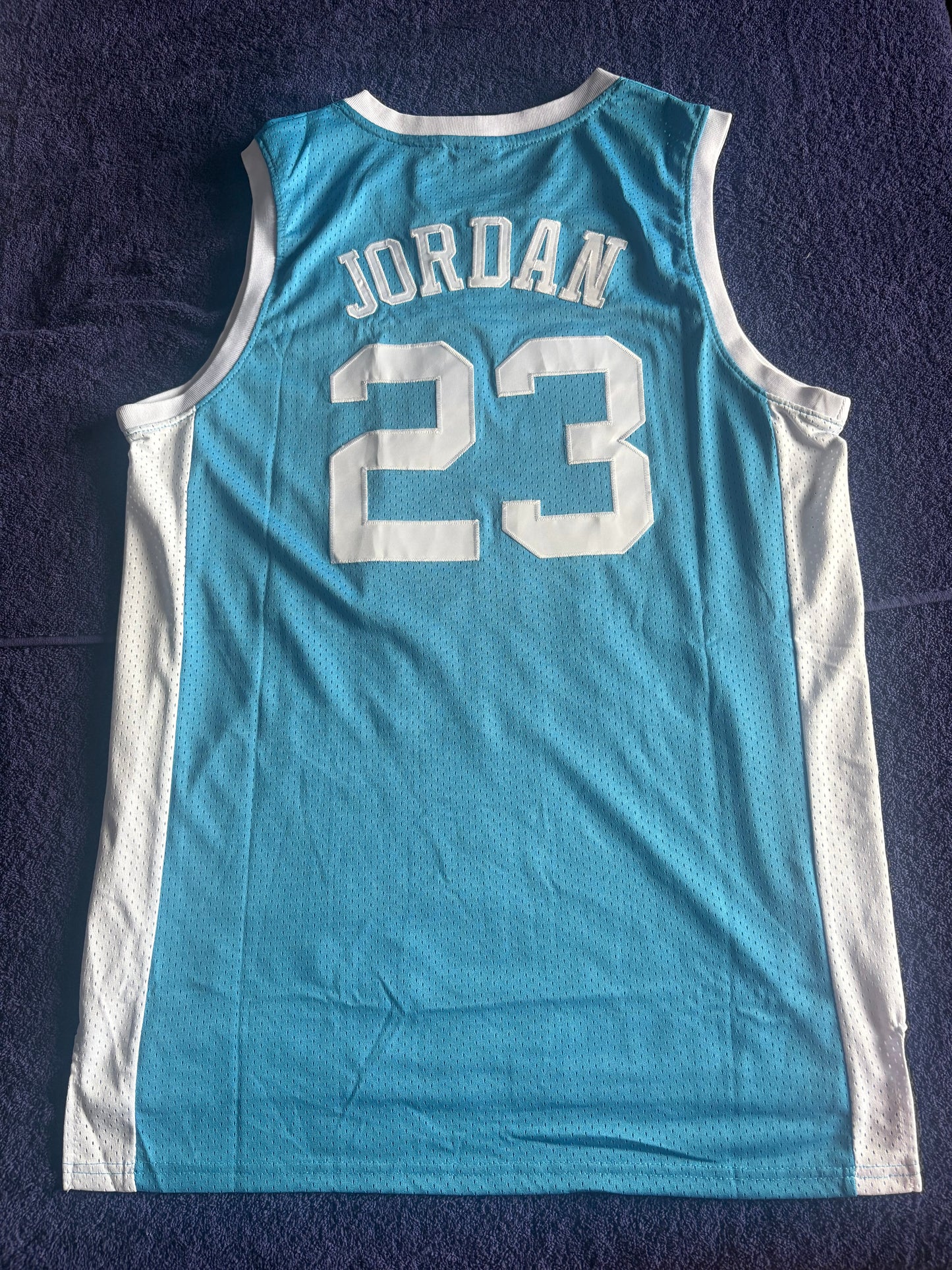 Retro Throwback NCAA Basketball Vest Large North Carolina Tar Heels 23 Jordan
