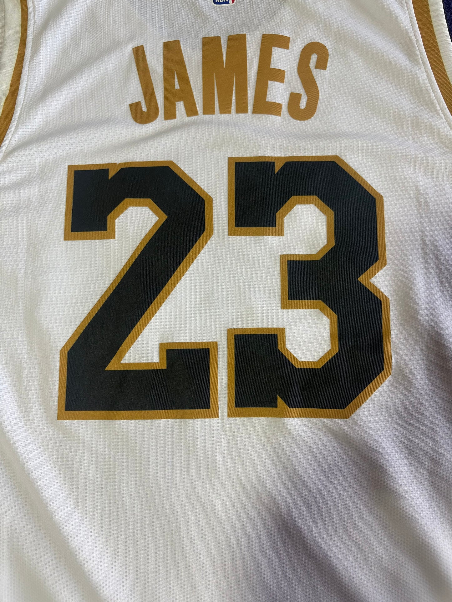 Los Angeles Lakers Fan Retro NBA Basketball Vest Large James 23