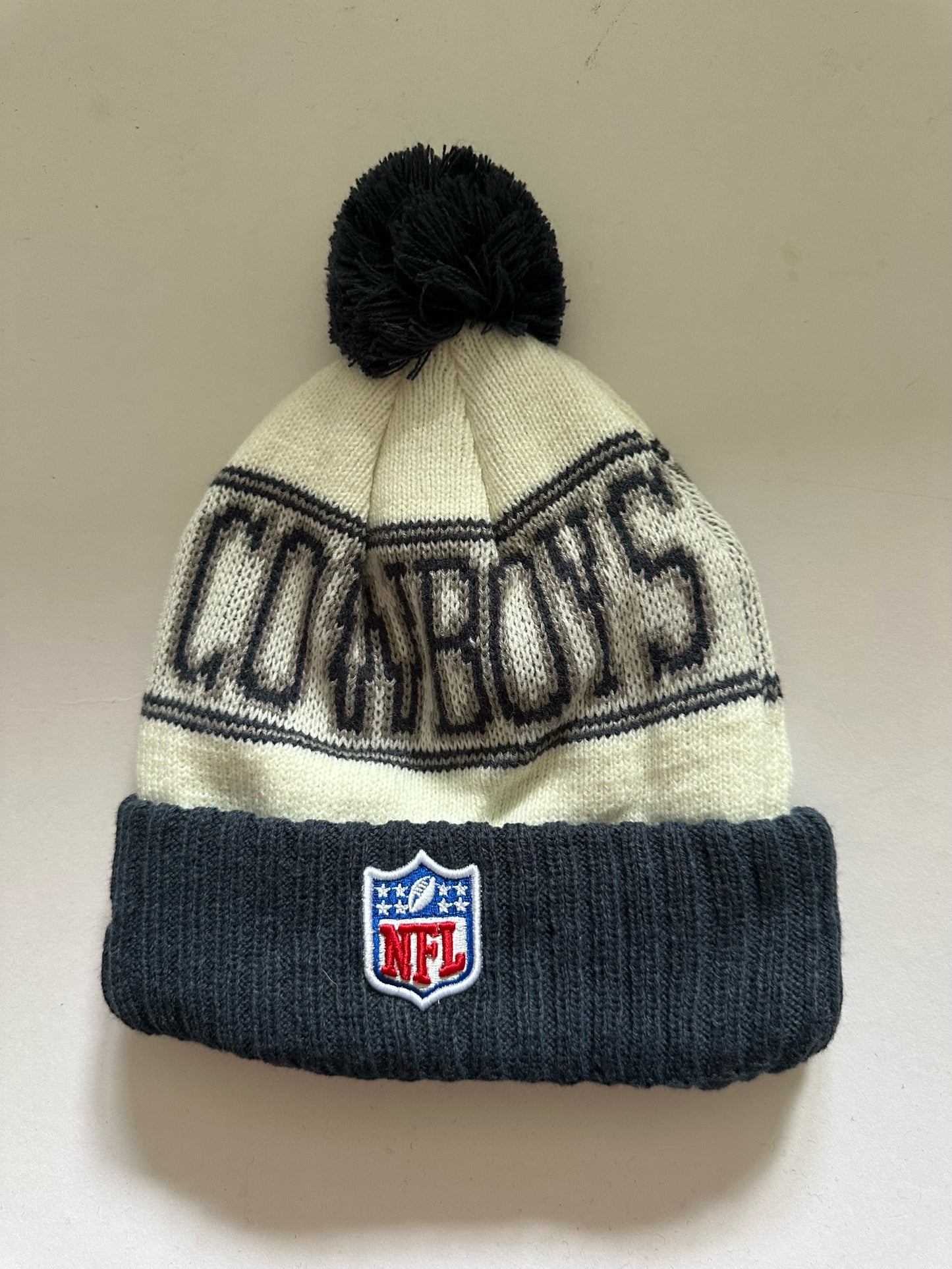 Dallas Cowboys NFL Bobble Beanie Multi Colour With Tags on
