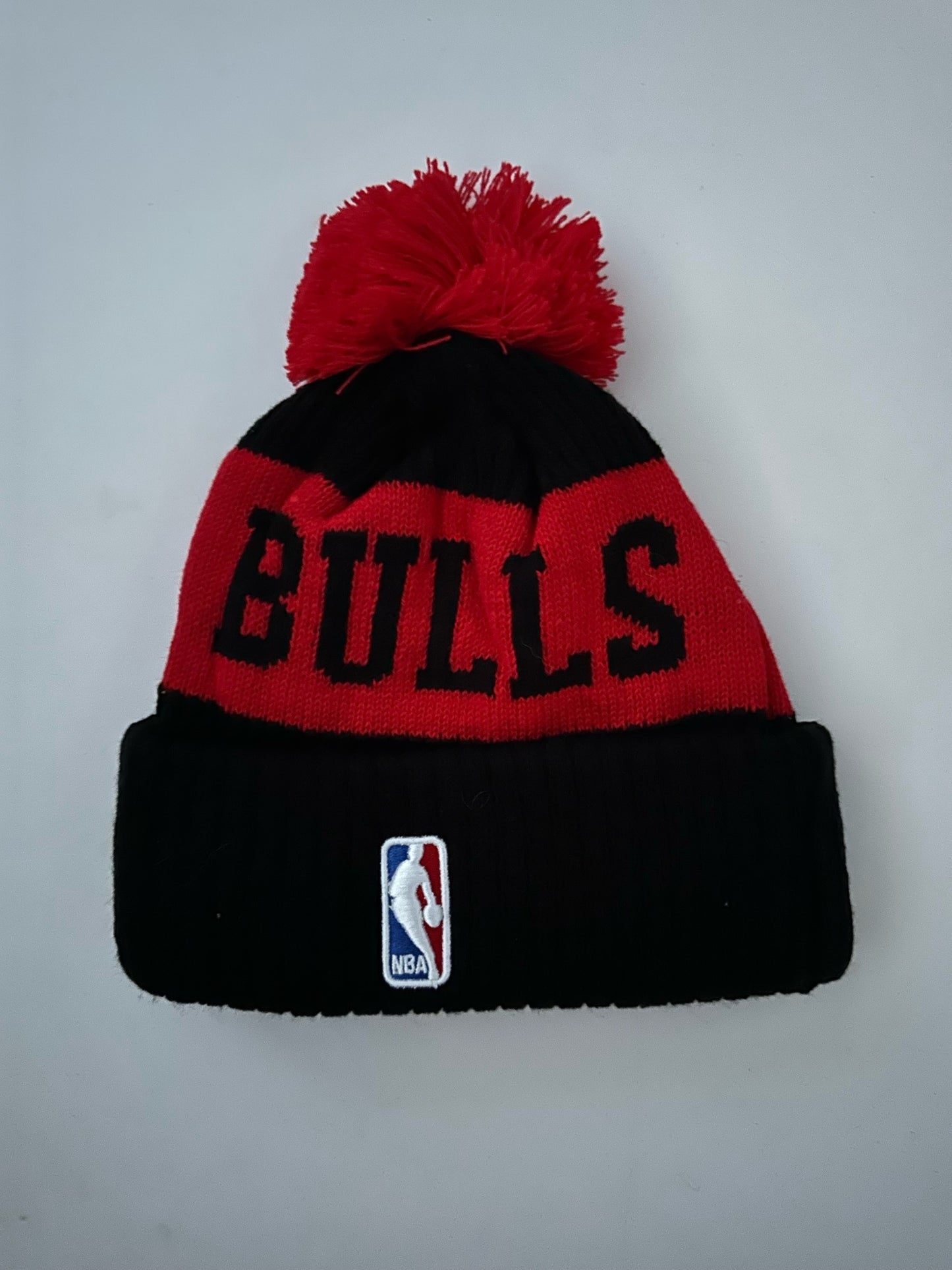 Chicago Bulls NBA Bobble Beanie Multi Colour With Tags on