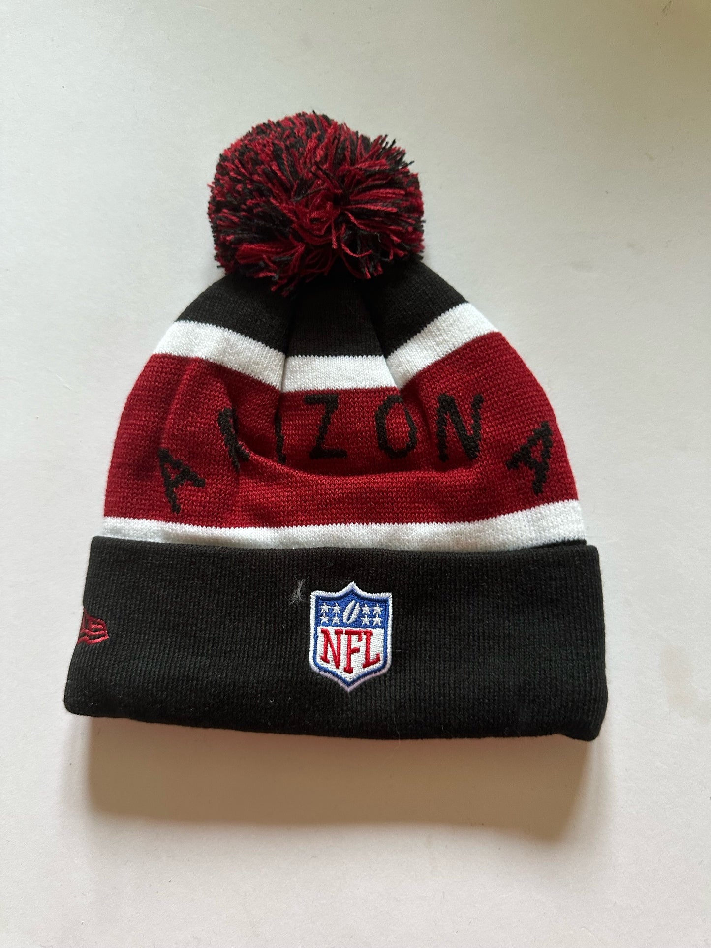 Arizona Cardinals NFL Bobble Beanie Multi Colour With Tags on
