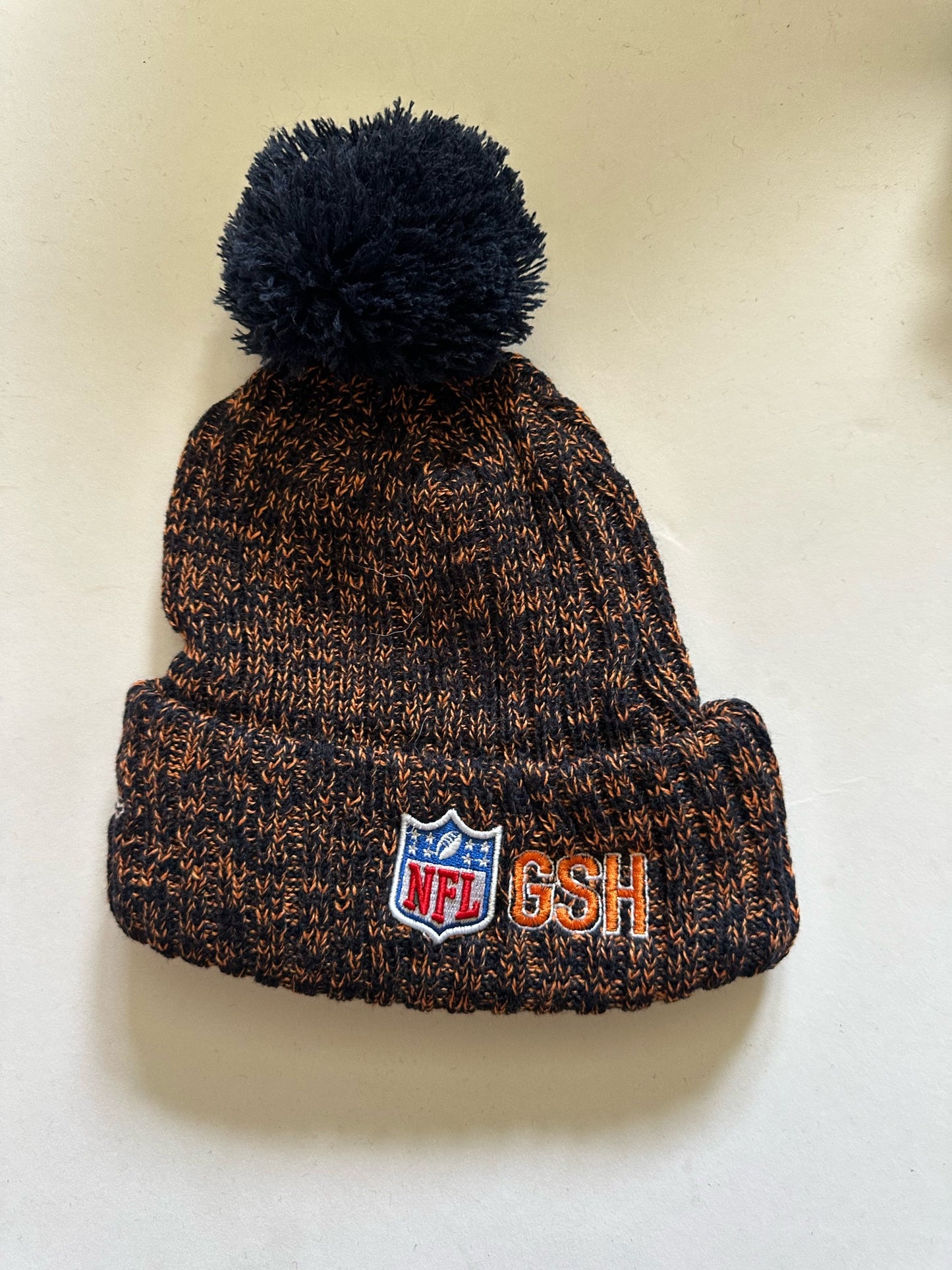 Chicago Bears NFL Bobble Beanie Multi Colour With Tags on