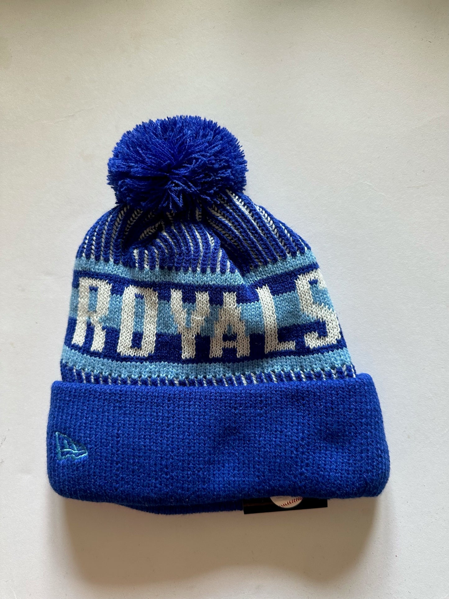 Kansas City Royals MLB Bobble Beanie Multi Colour With Tags on