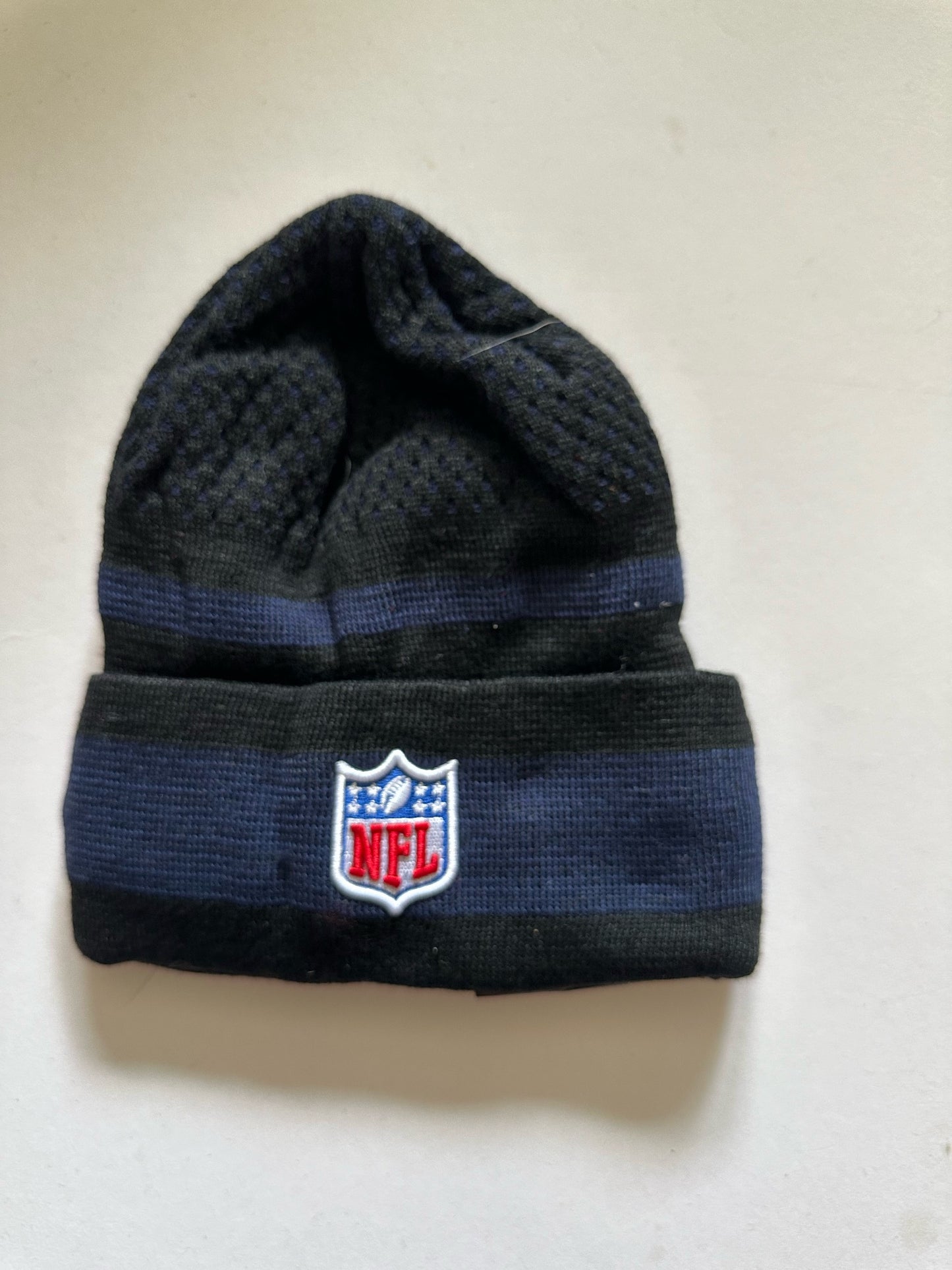 New England Patriots NFL Bobble Beanie Multi Colour With Tags on