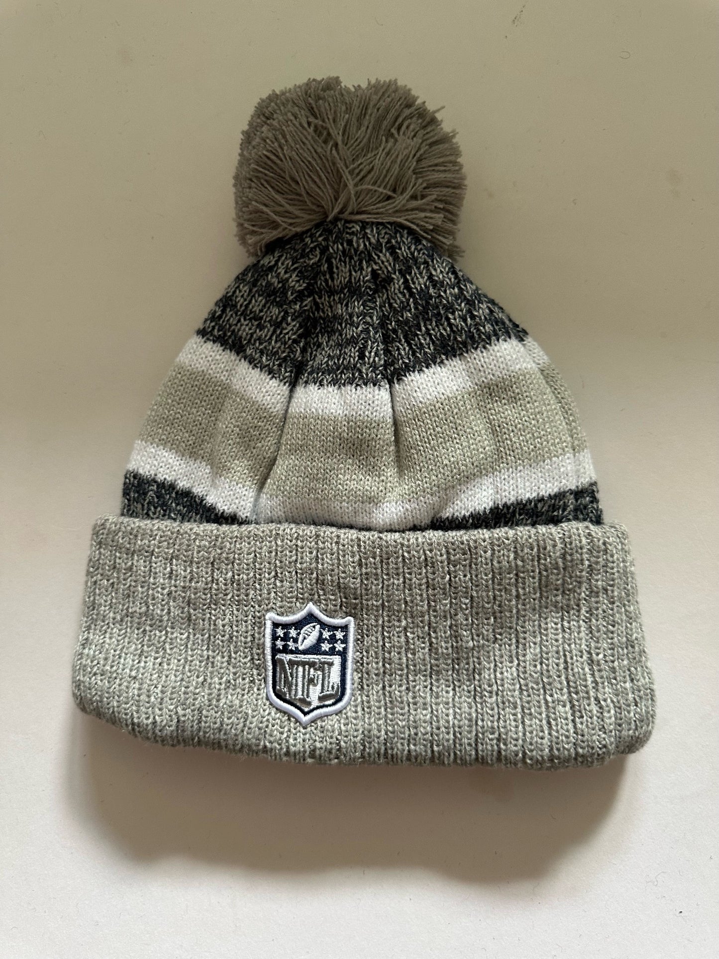 Dallas Cowboys NFL Bobble Beanie Multi Colour With Tags on