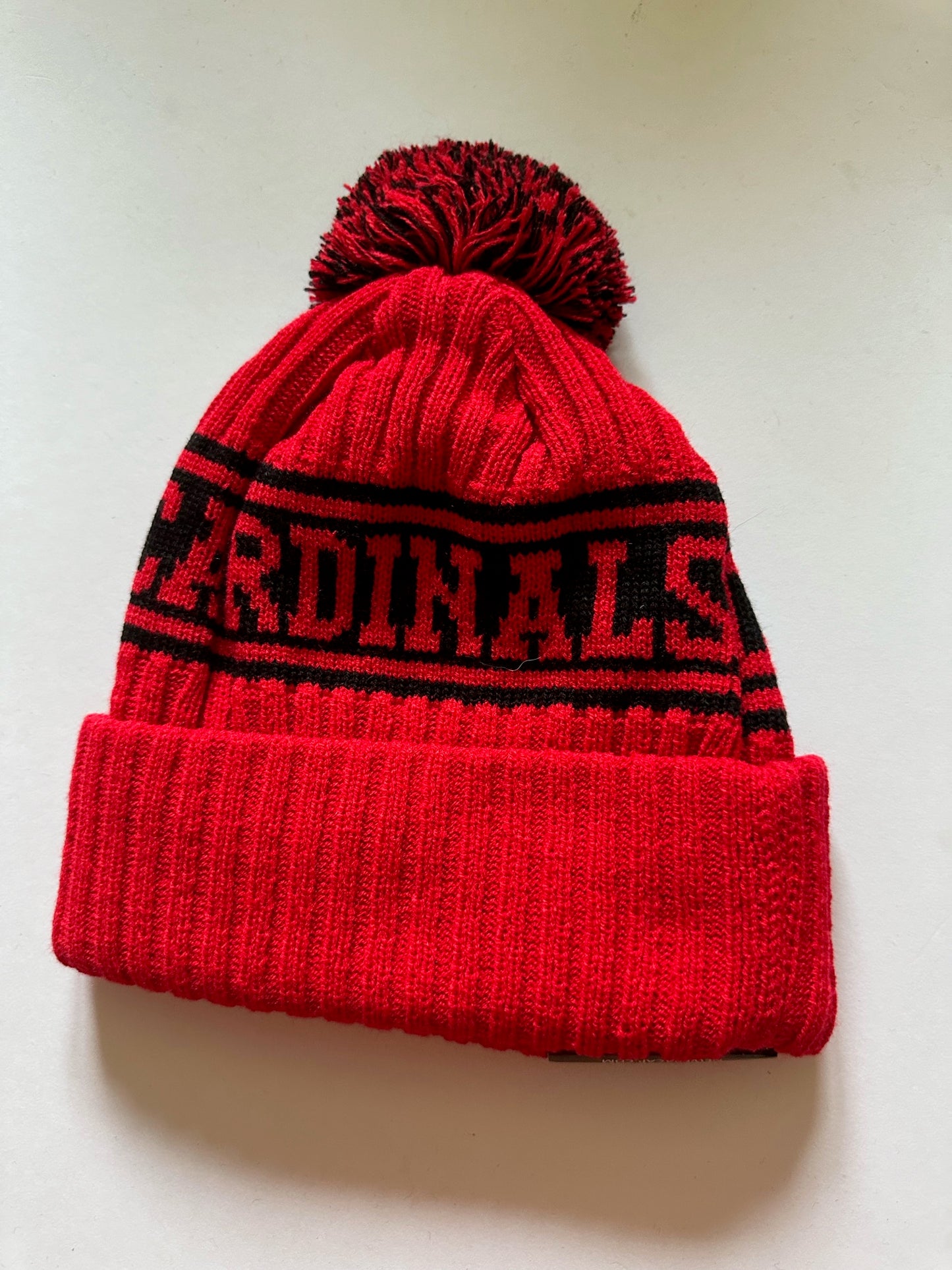 Arizona Cardinals NFL Bobble Beanie Multi Colour With Tags on