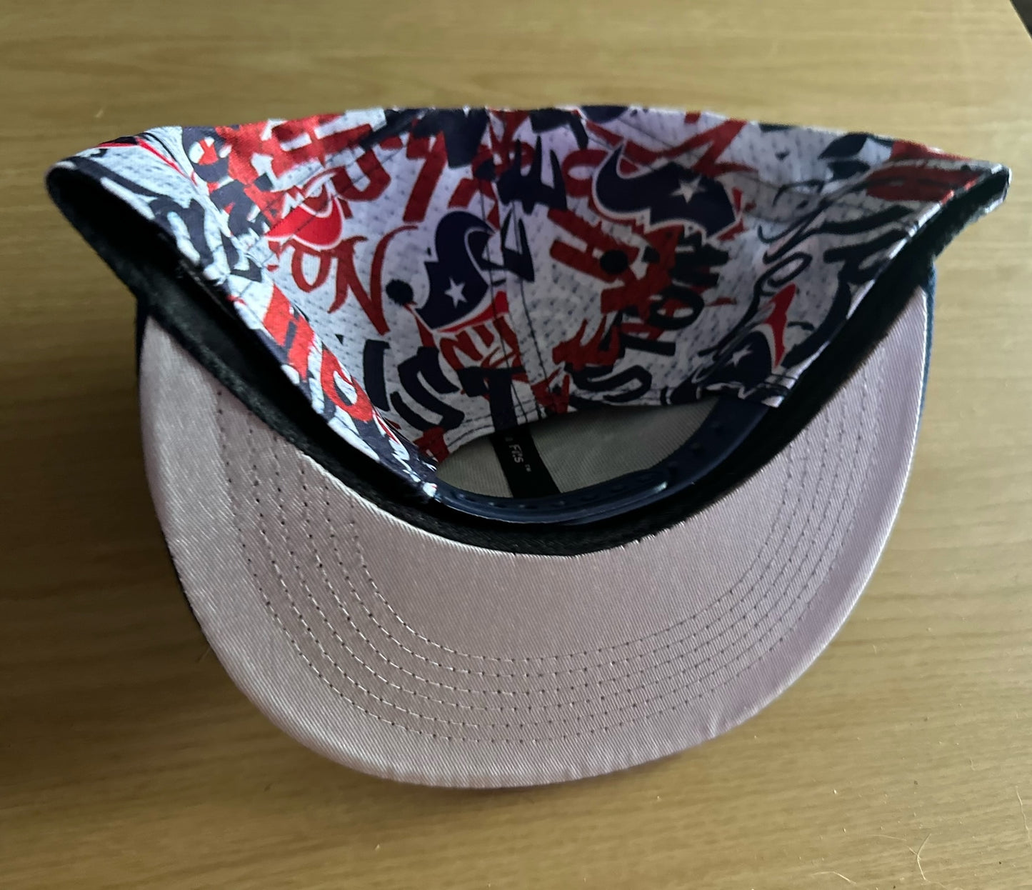 Houston Texans NFL SnapBack Camo Baseball Cap Multicolour New With Sticker