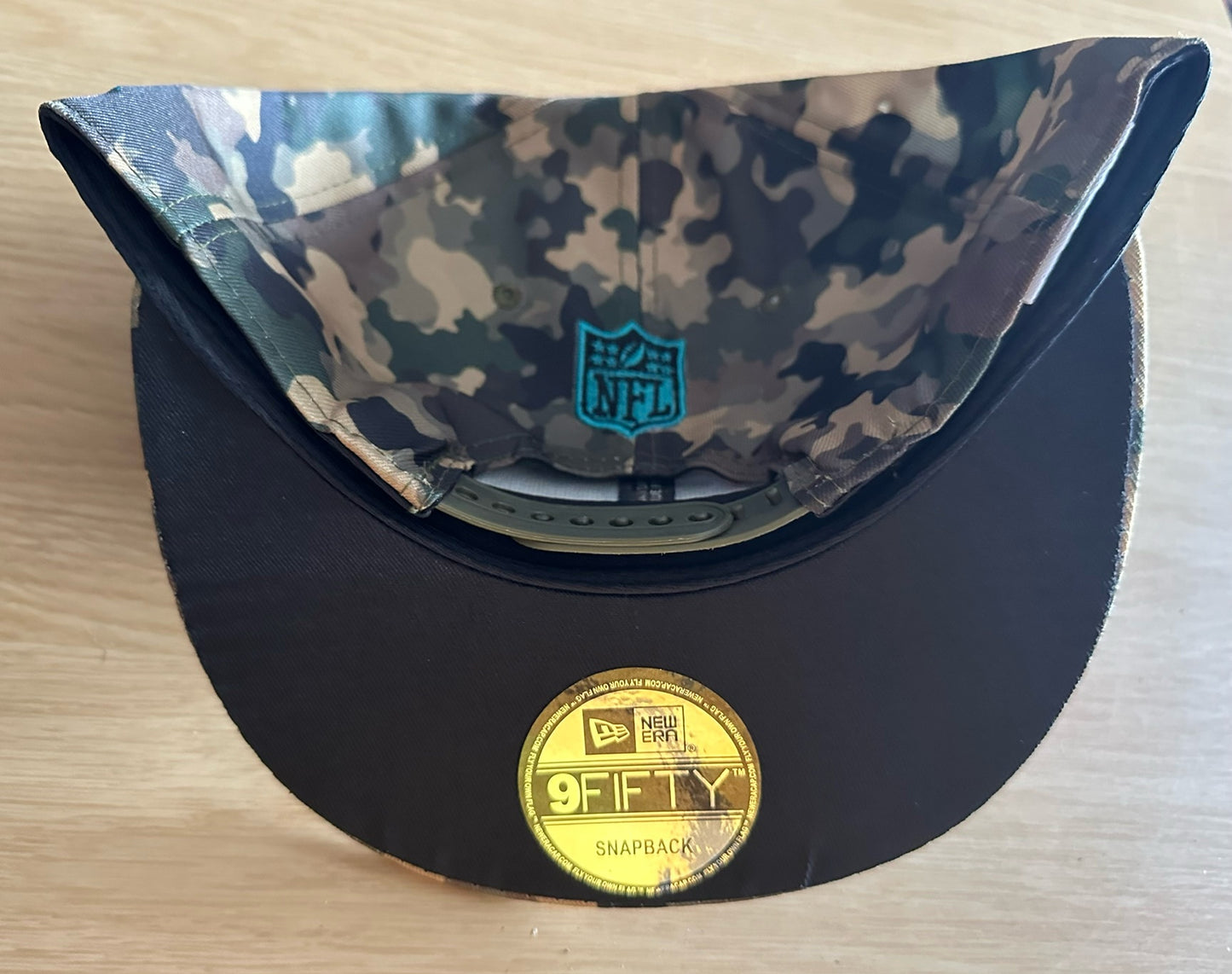 Miami Dolphins  NFL 2 Camo SnapBack Baseball Cap Multicolour New With Sticker