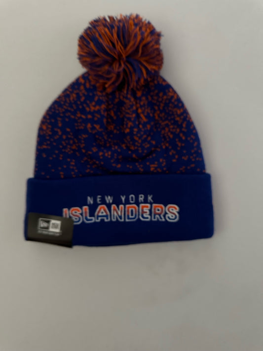 New York Islanders NHL Bobble Beanie Multi Colour With Tags on