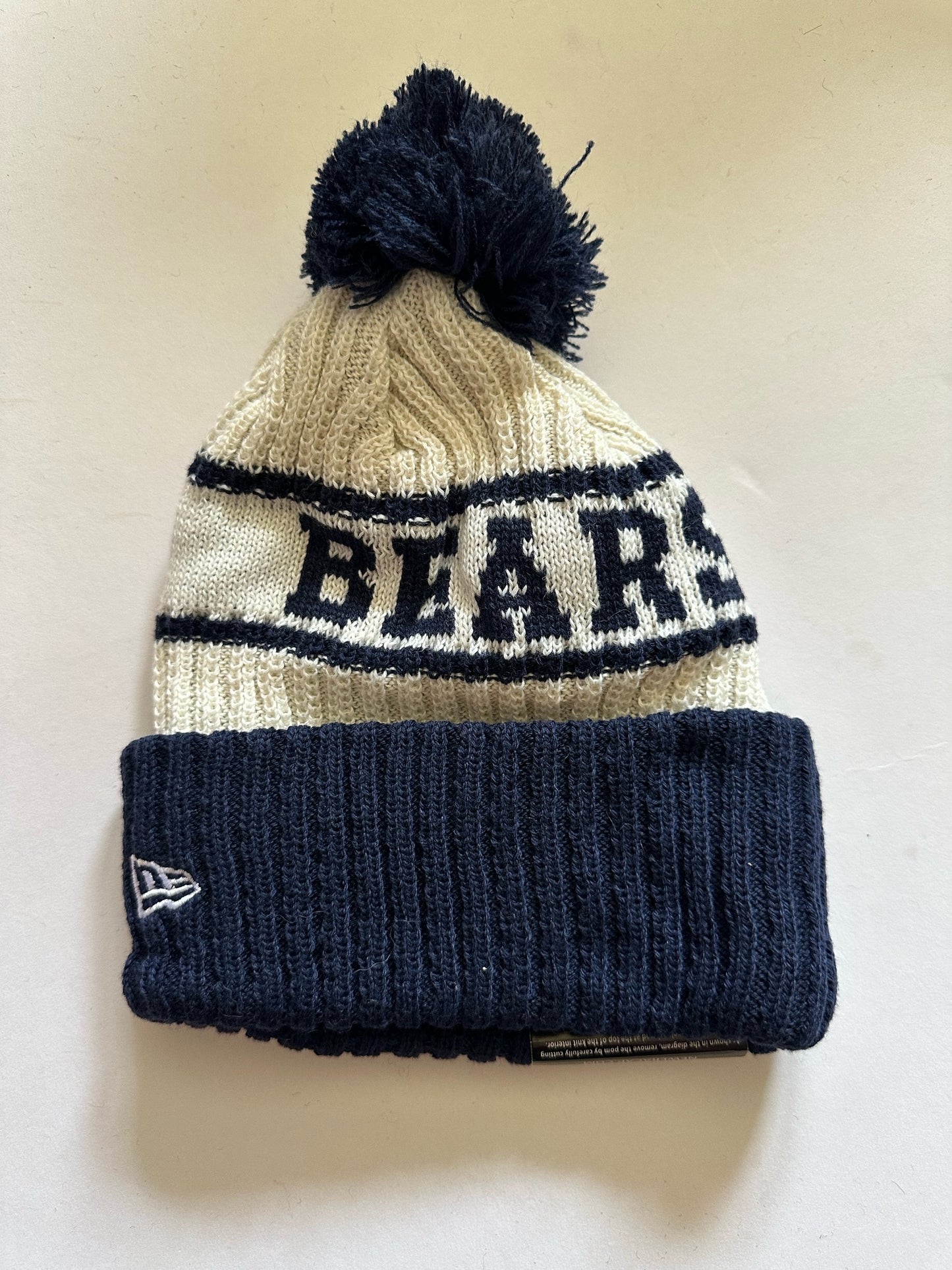 Chicago Bears NFL Bobble Beanie Multi Colour With Tags on